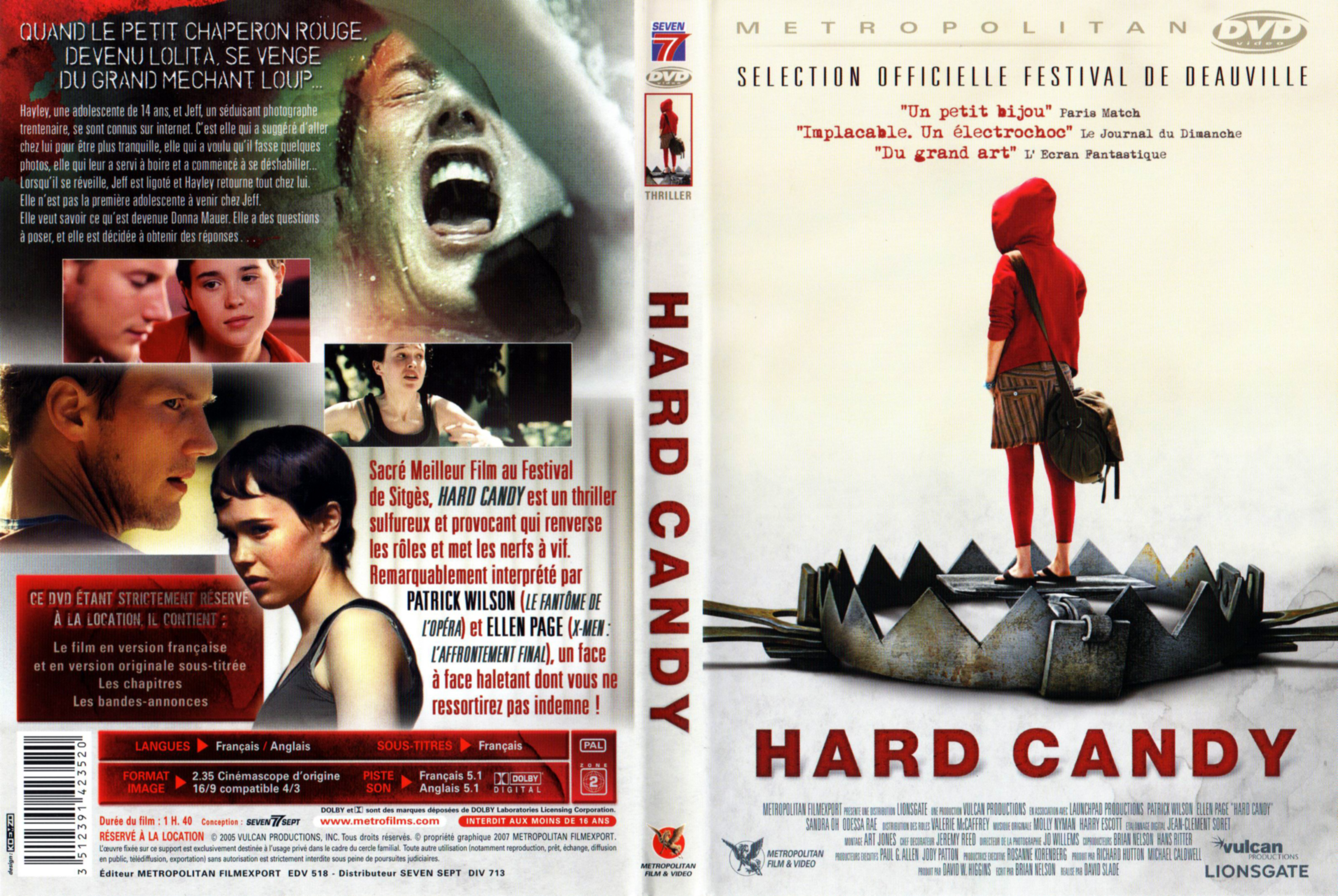 Jaquette DVD Hard candy