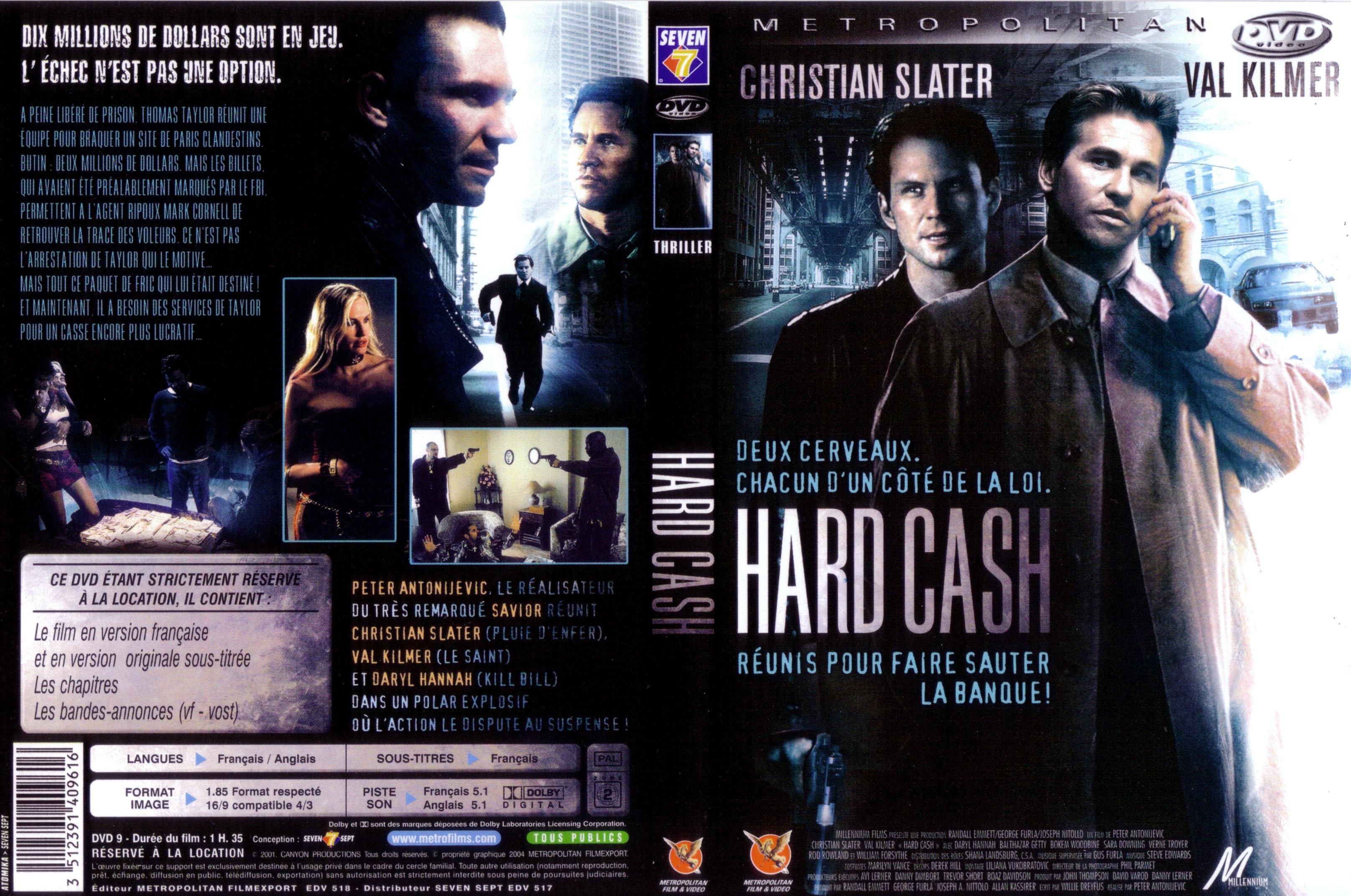 Jaquette DVD Hard cash