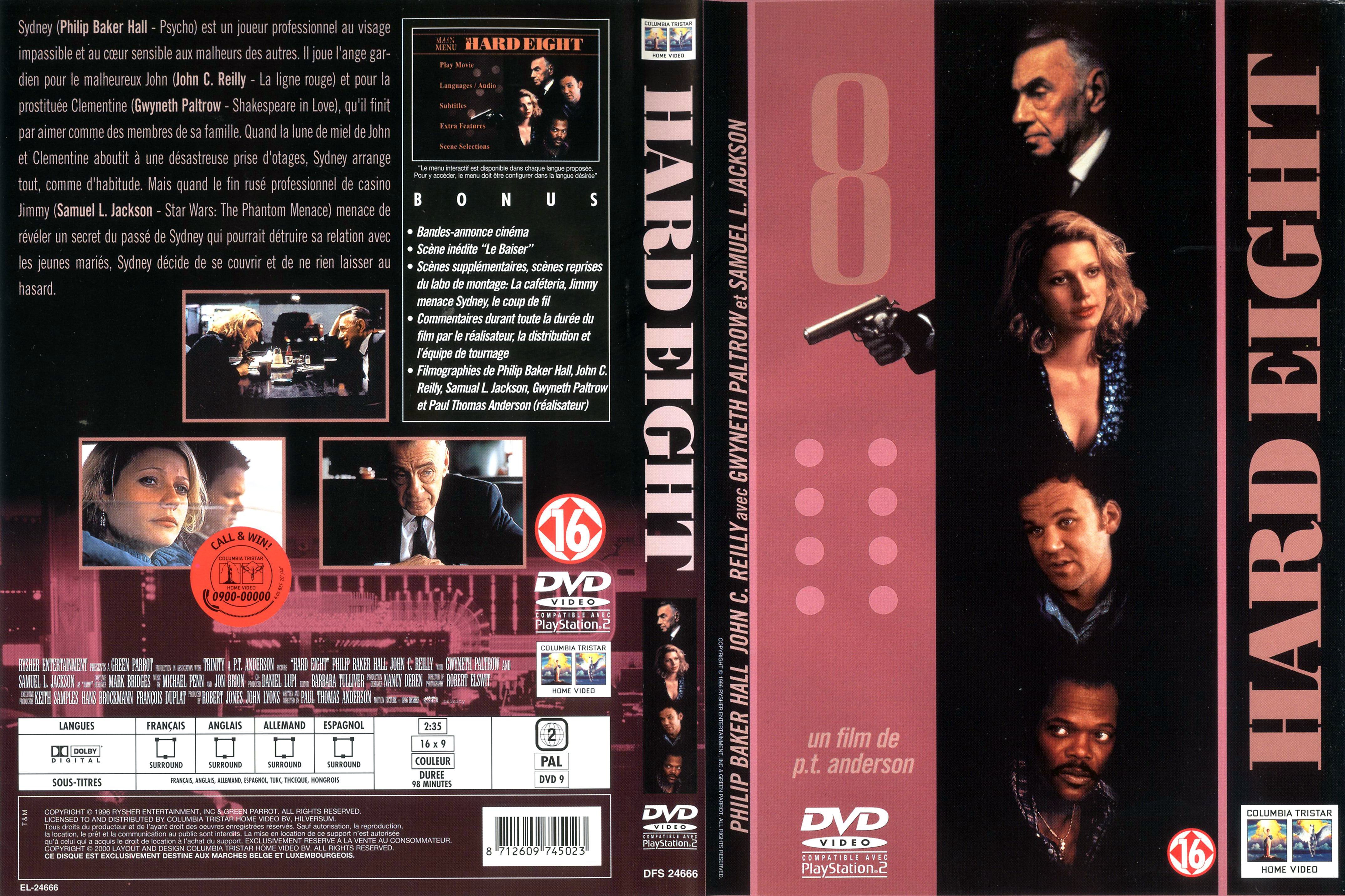 Jaquette DVD Hard eight v2