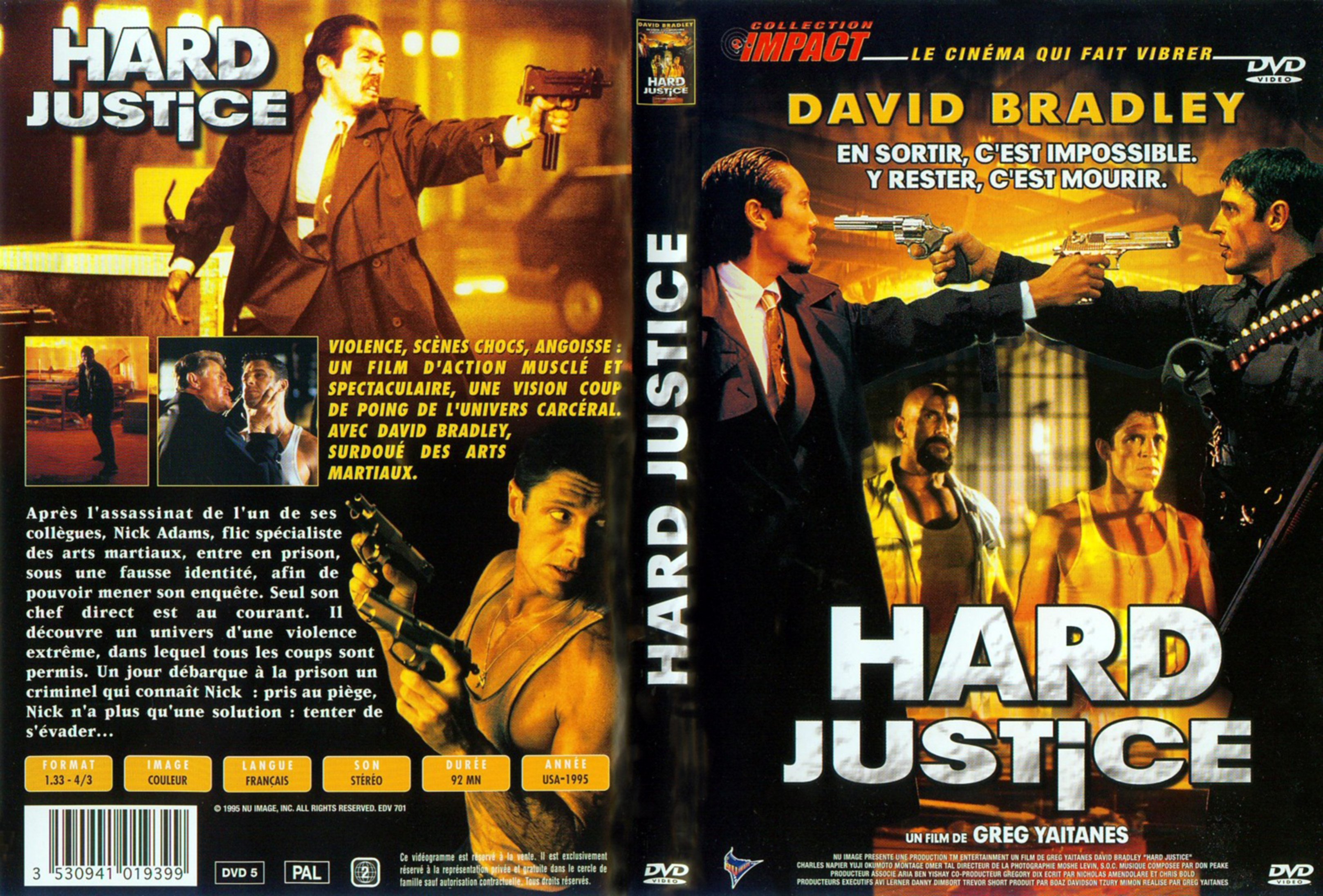 Jaquette DVD Hard justice