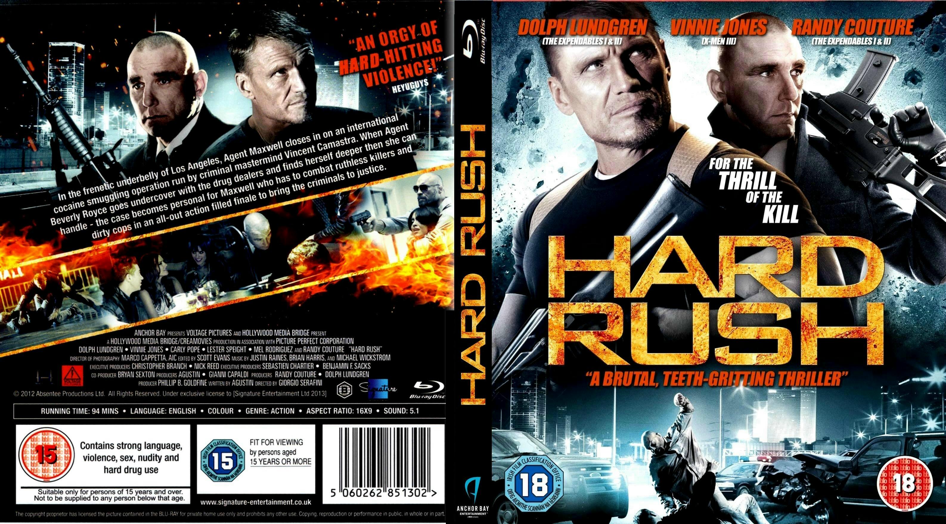 Jaquette DVD Hard rush Zone 1 (BLU-RAY)