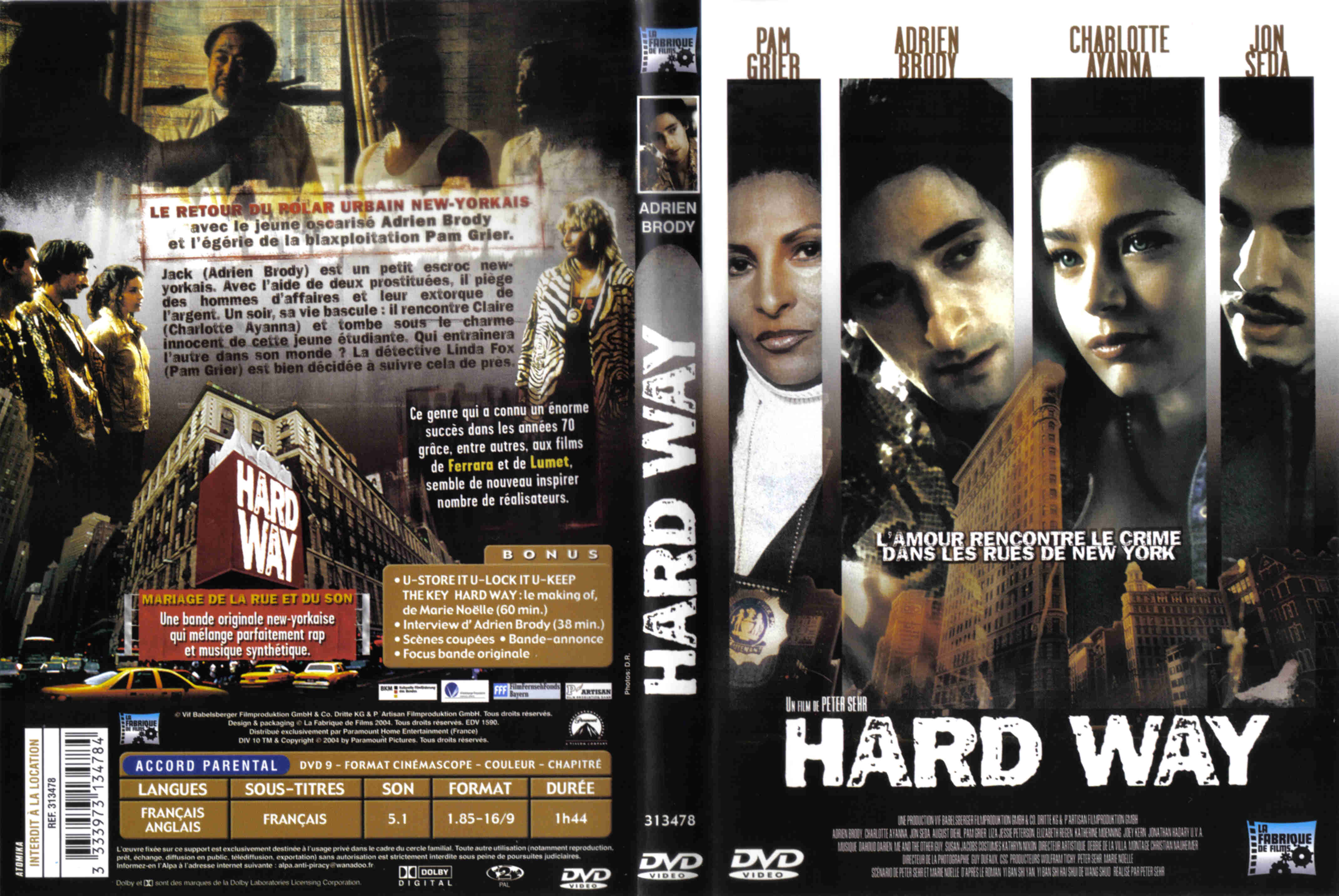 Jaquette DVD Hard way