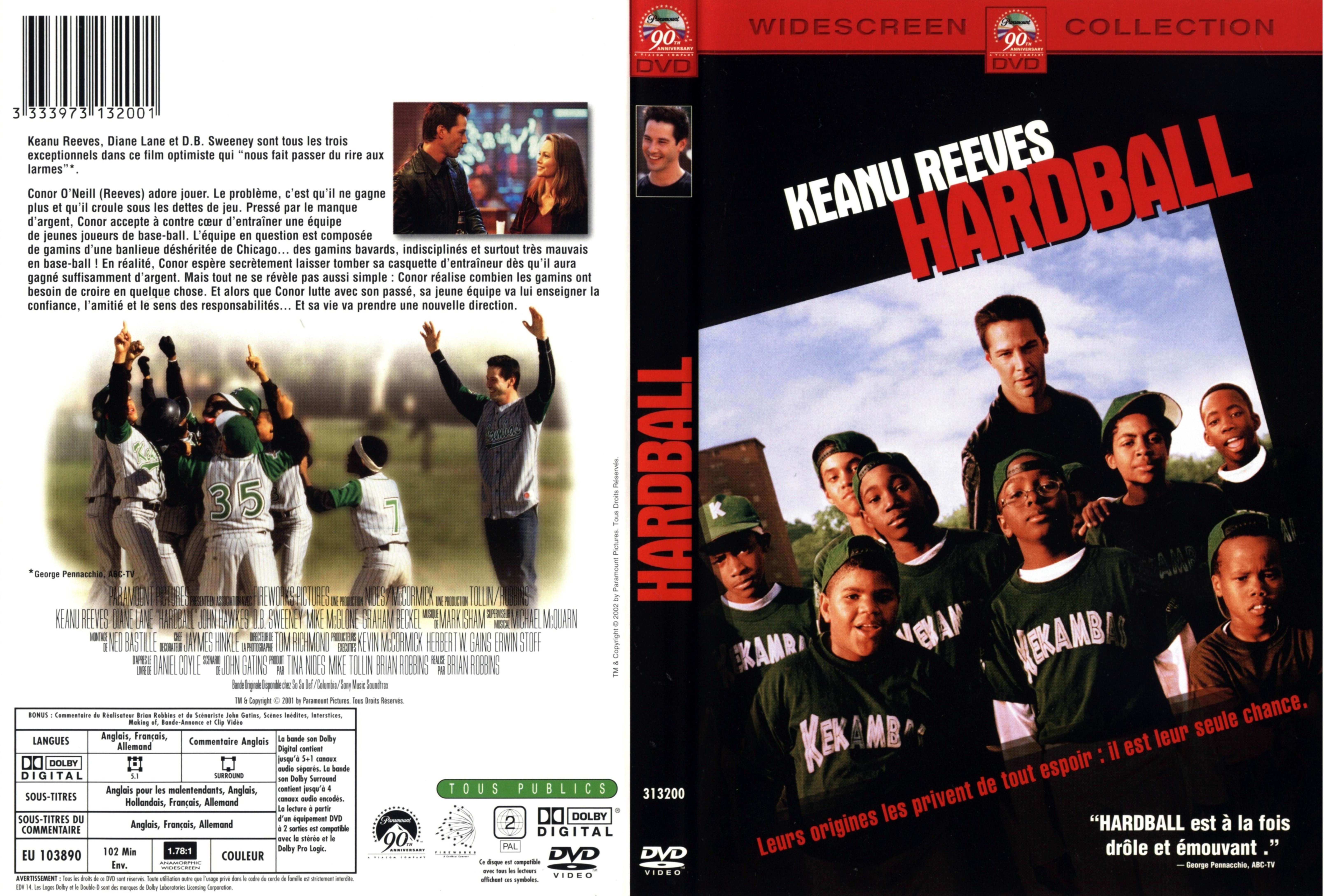 Jaquette DVD Hardball