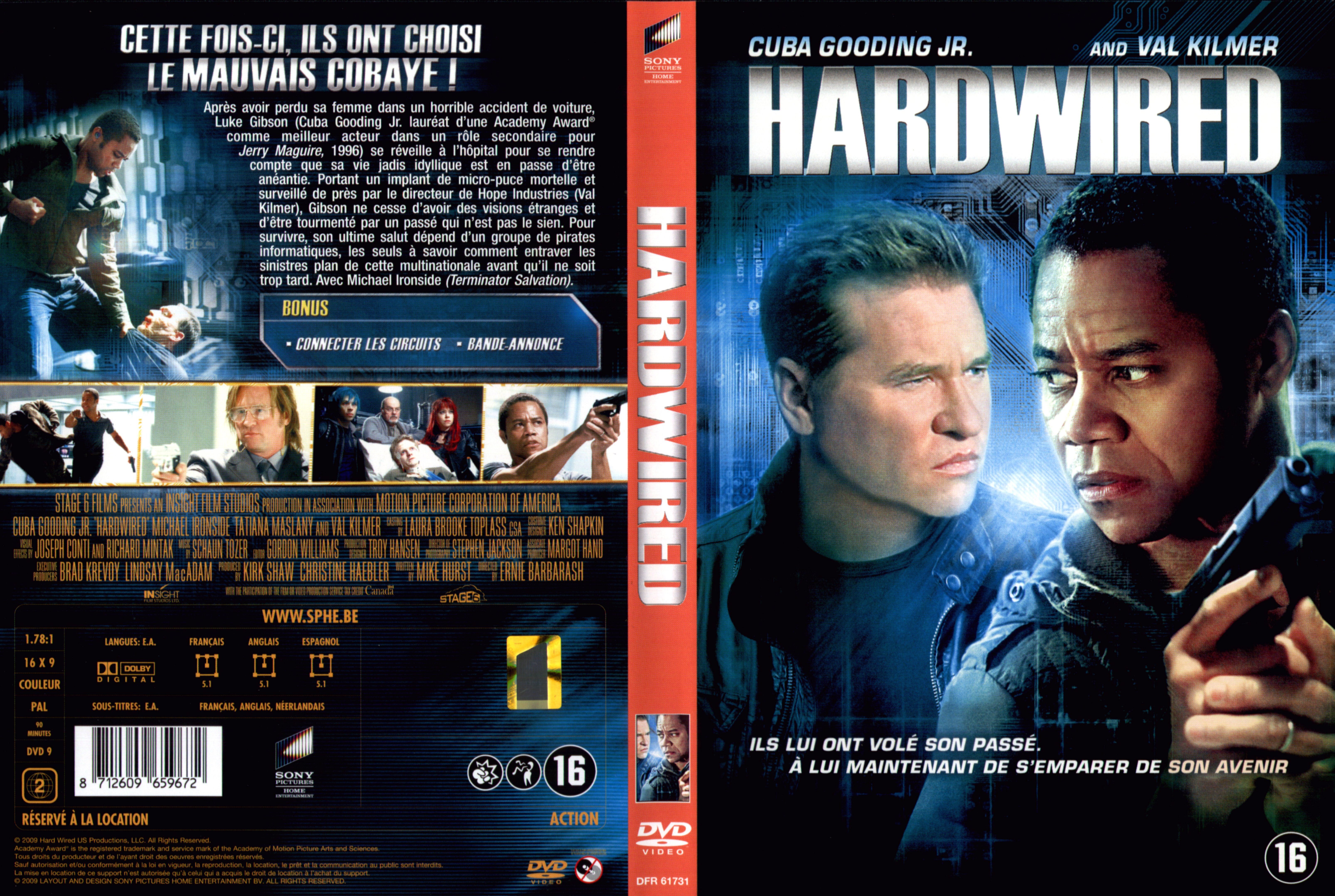 Jaquette DVD Hardwired