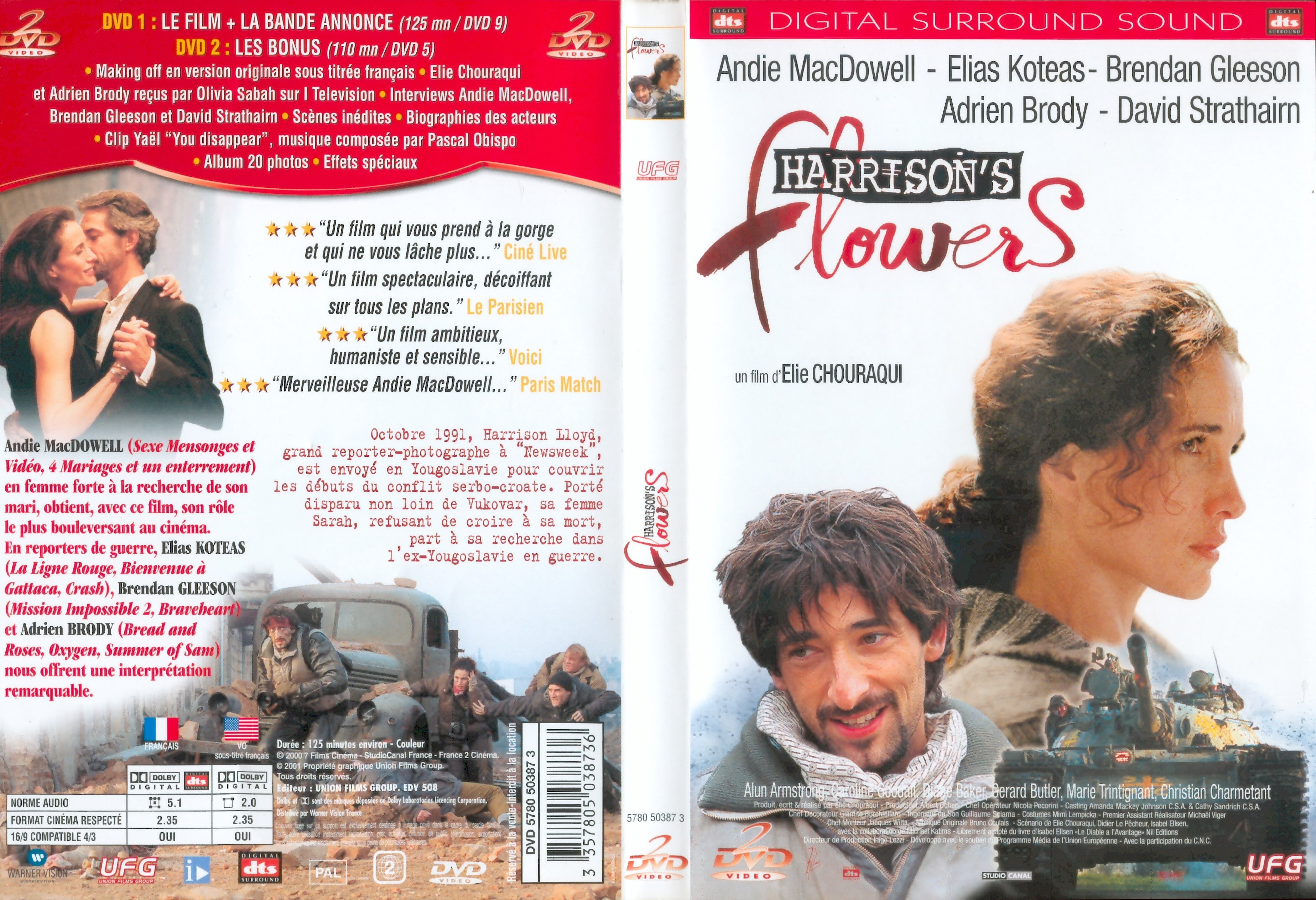 Jaquette DVD Harrison