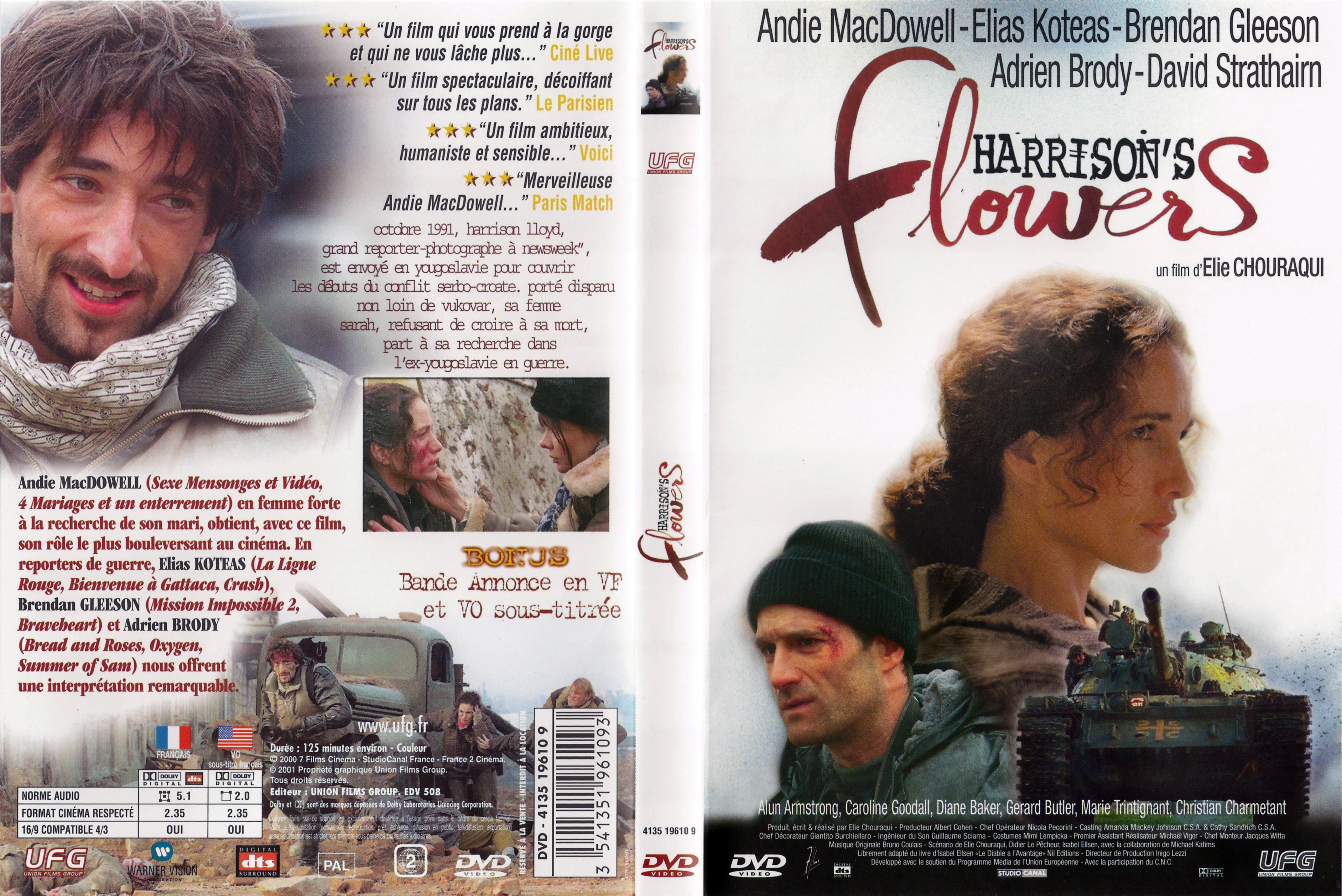 Jaquette DVD Harrison