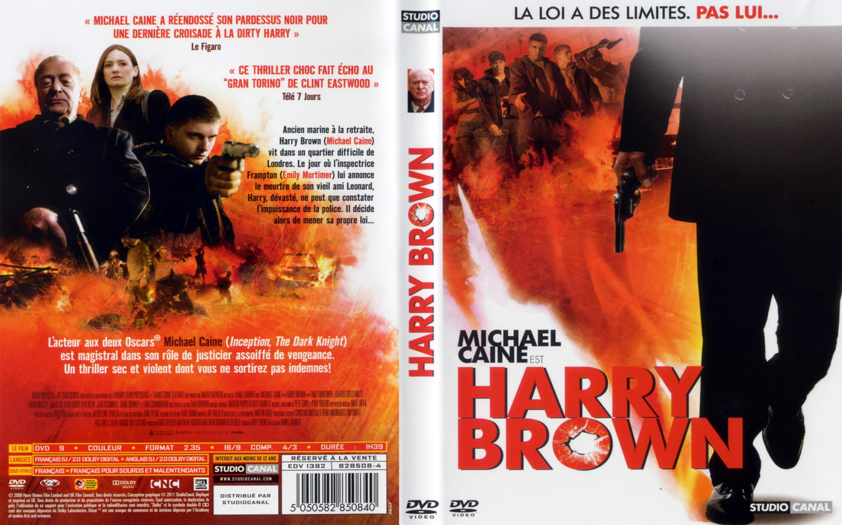 Jaquette DVD Harry Brown