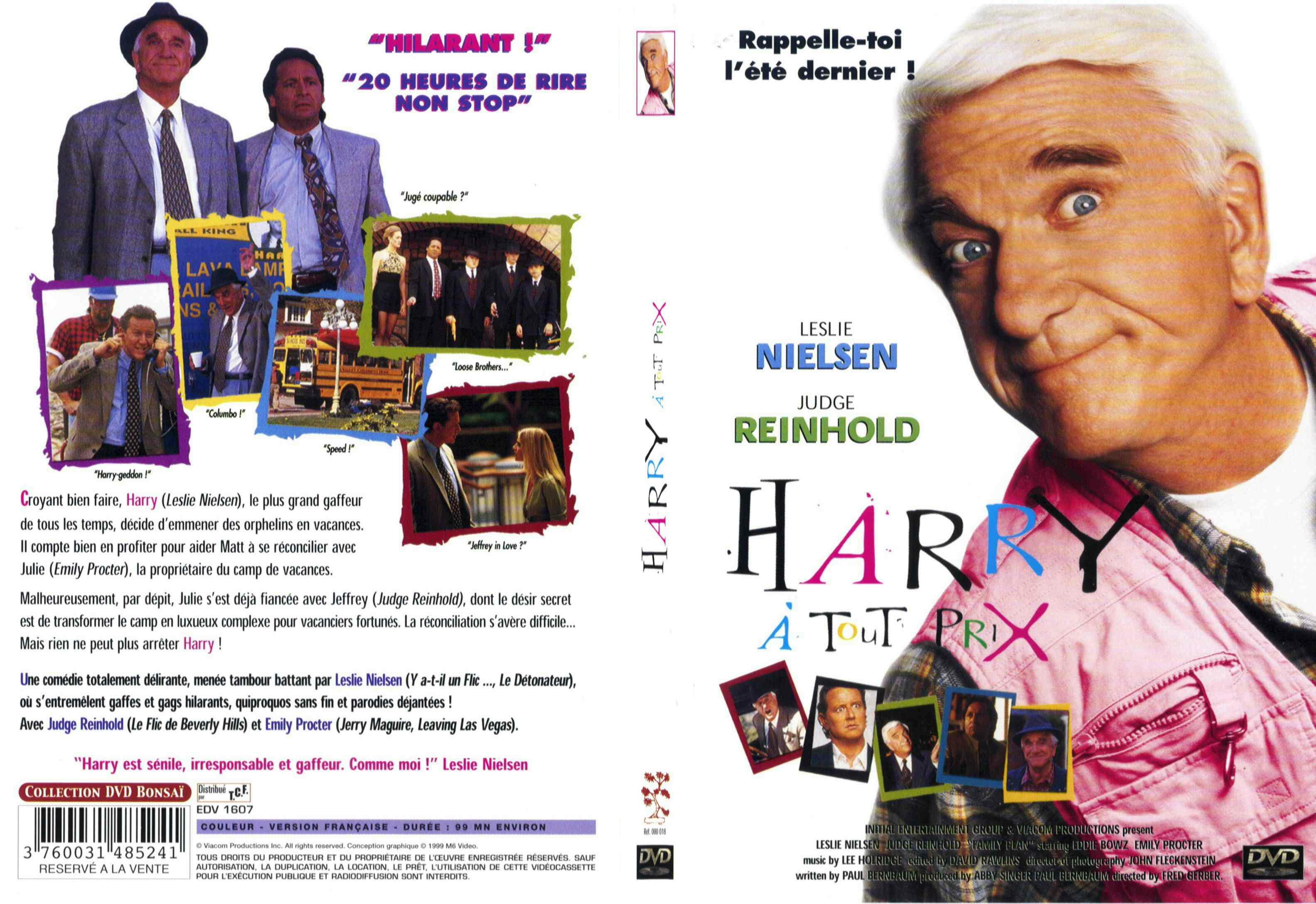 Jaquette DVD Harry a tout prix - SLIM