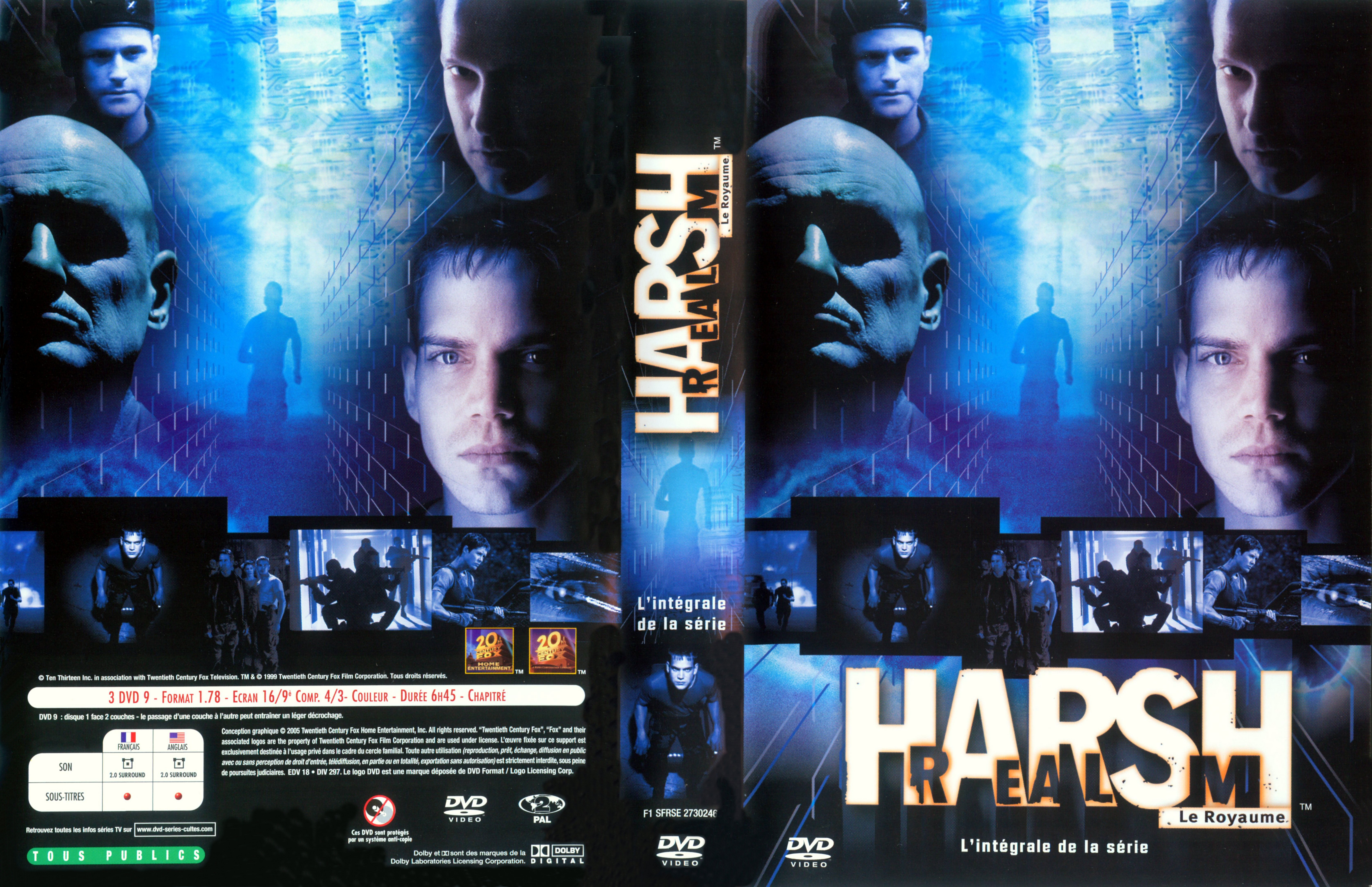 Jaquette DVD Harsh Realm INTEGRALE