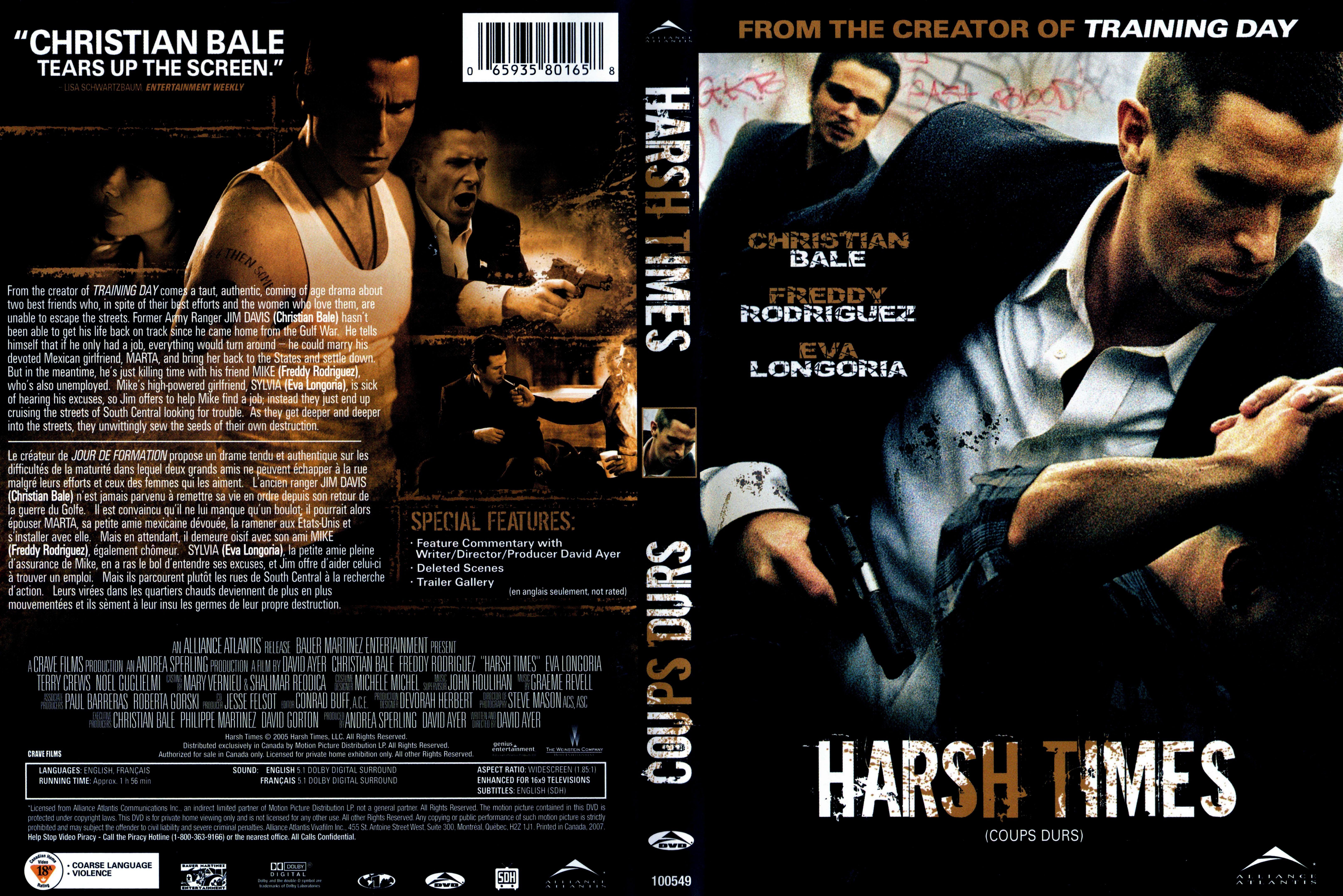 Jaquette DVD Harsh times