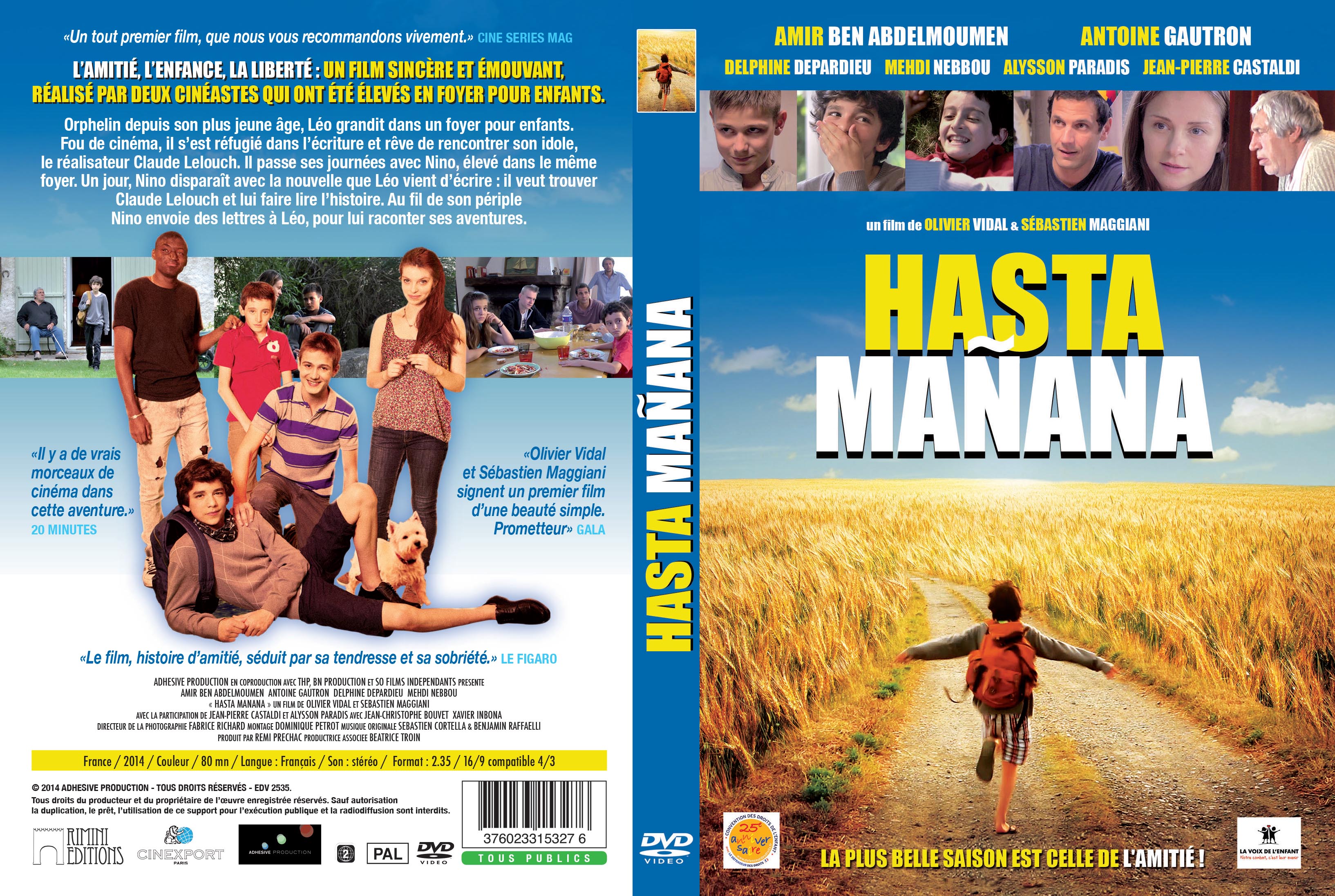 Jaquette DVD Hasta Manana