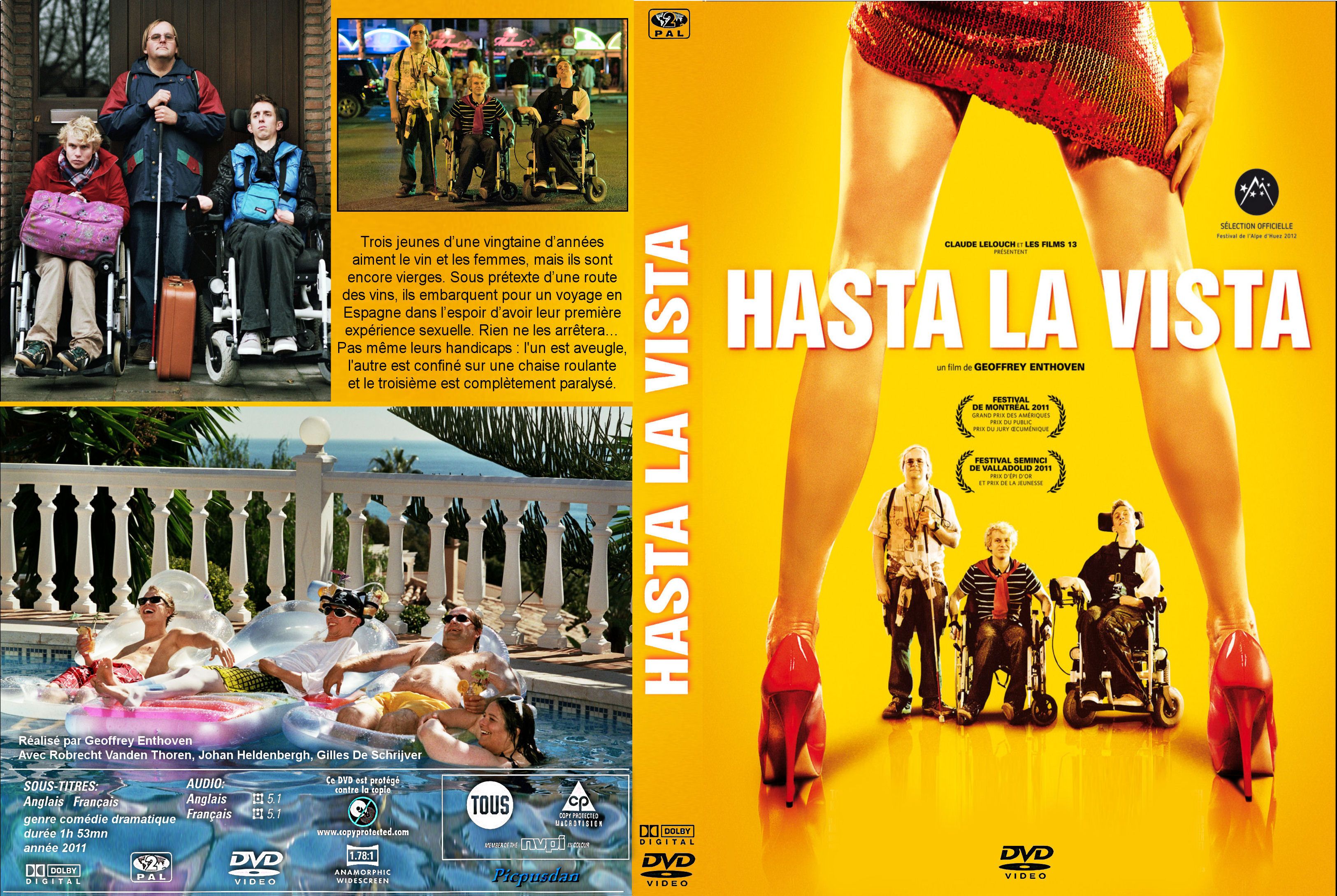 Jaquette DVD Hasta la vista custom