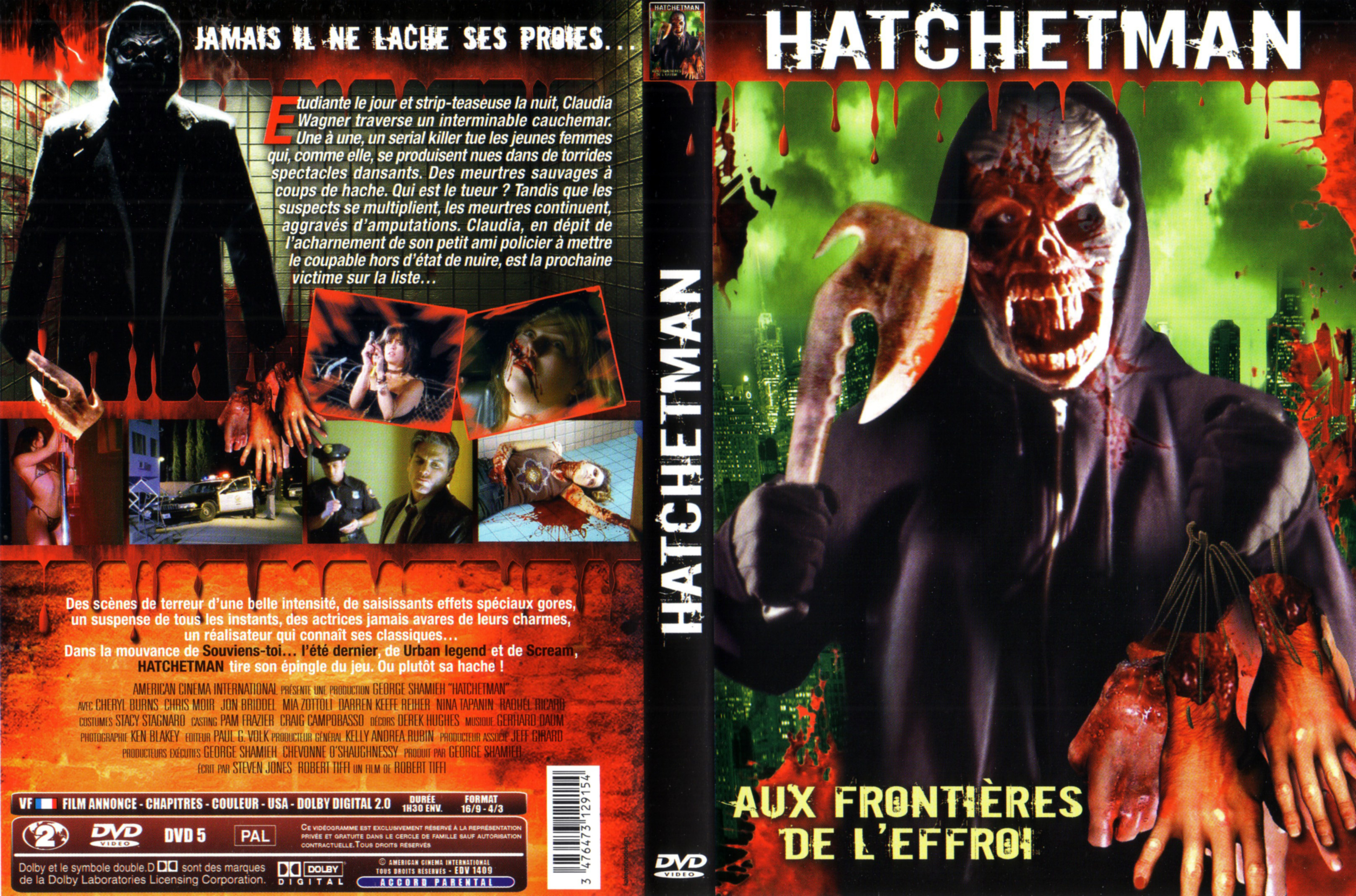 Jaquette DVD Hatchetman v2