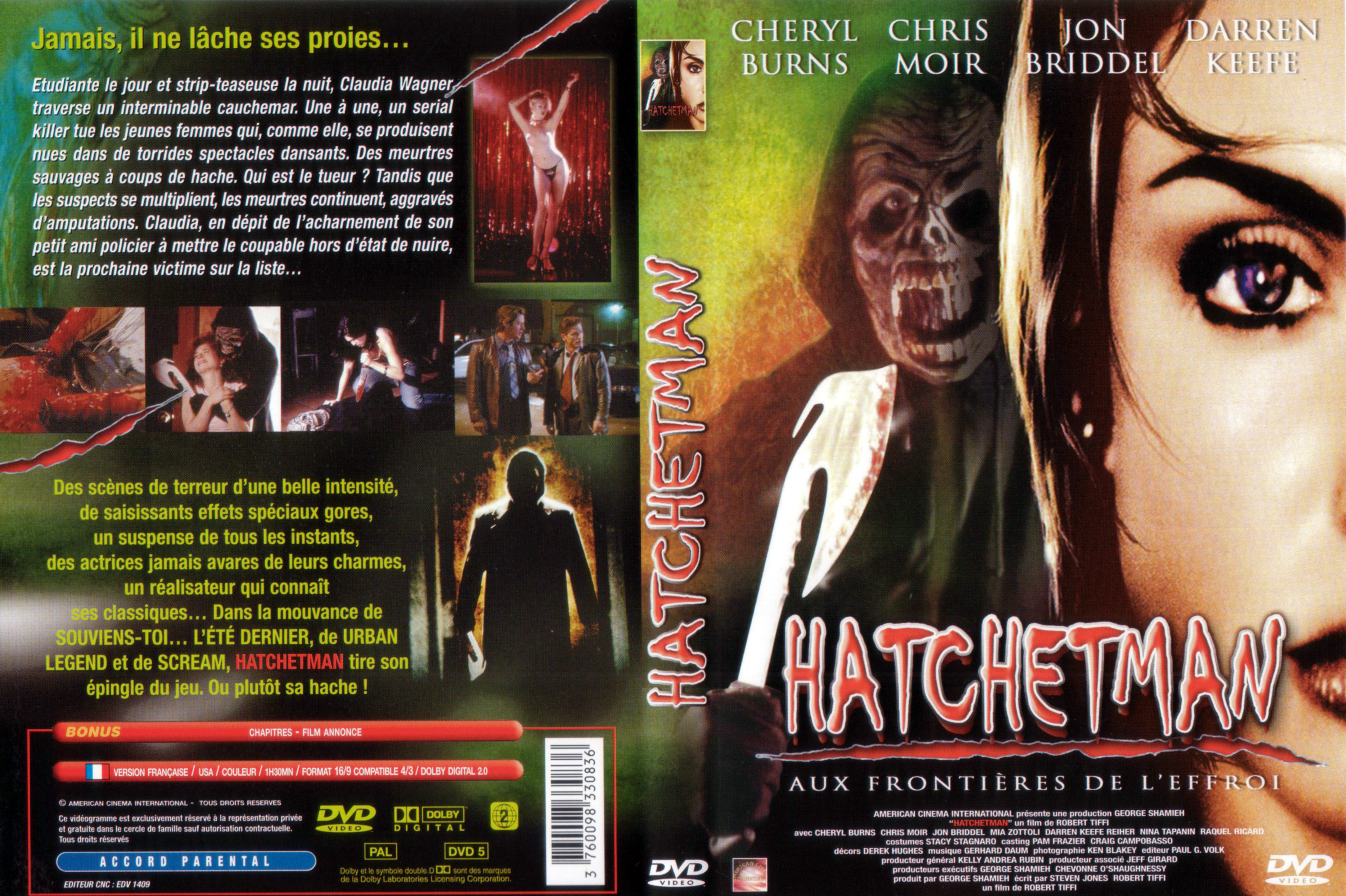 Jaquette DVD Hatchetman v3