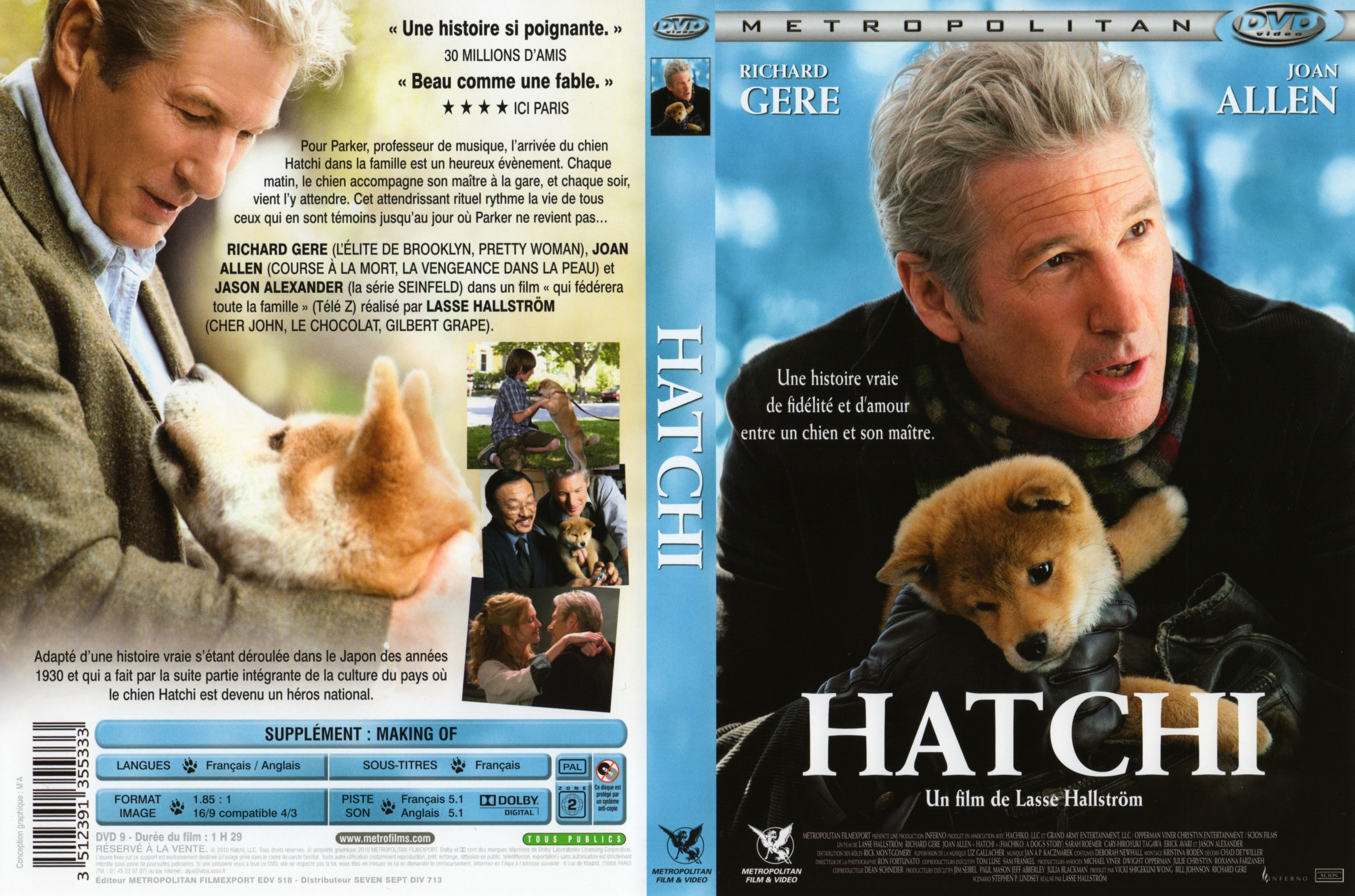 Jaquette DVD Hatchi v2