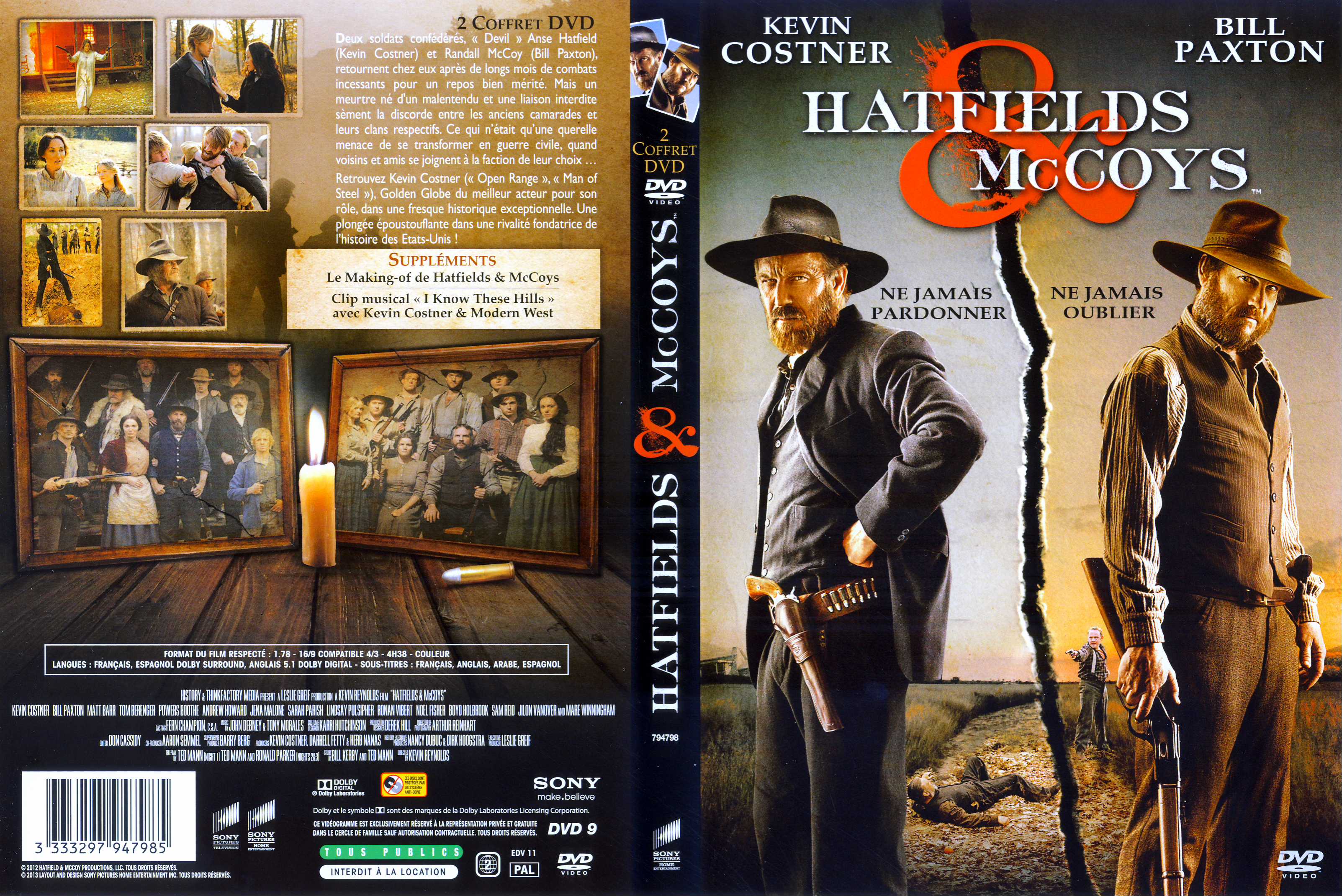 Jaquette DVD Hatfields & McCoys