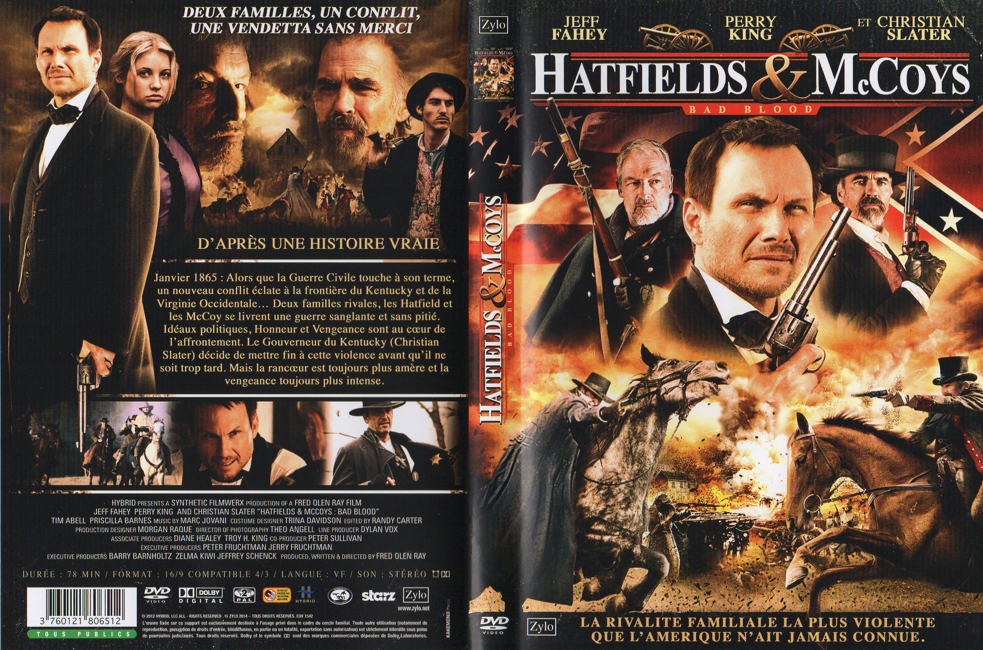 Jaquette DVD Hatfields & McCoys - Bad blood