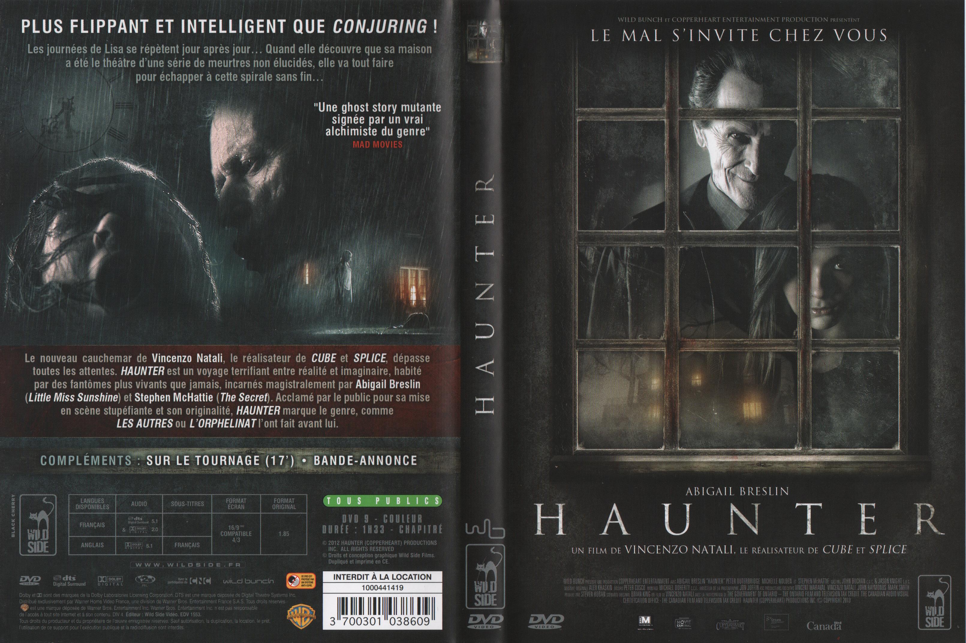 Jaquette DVD Haunter