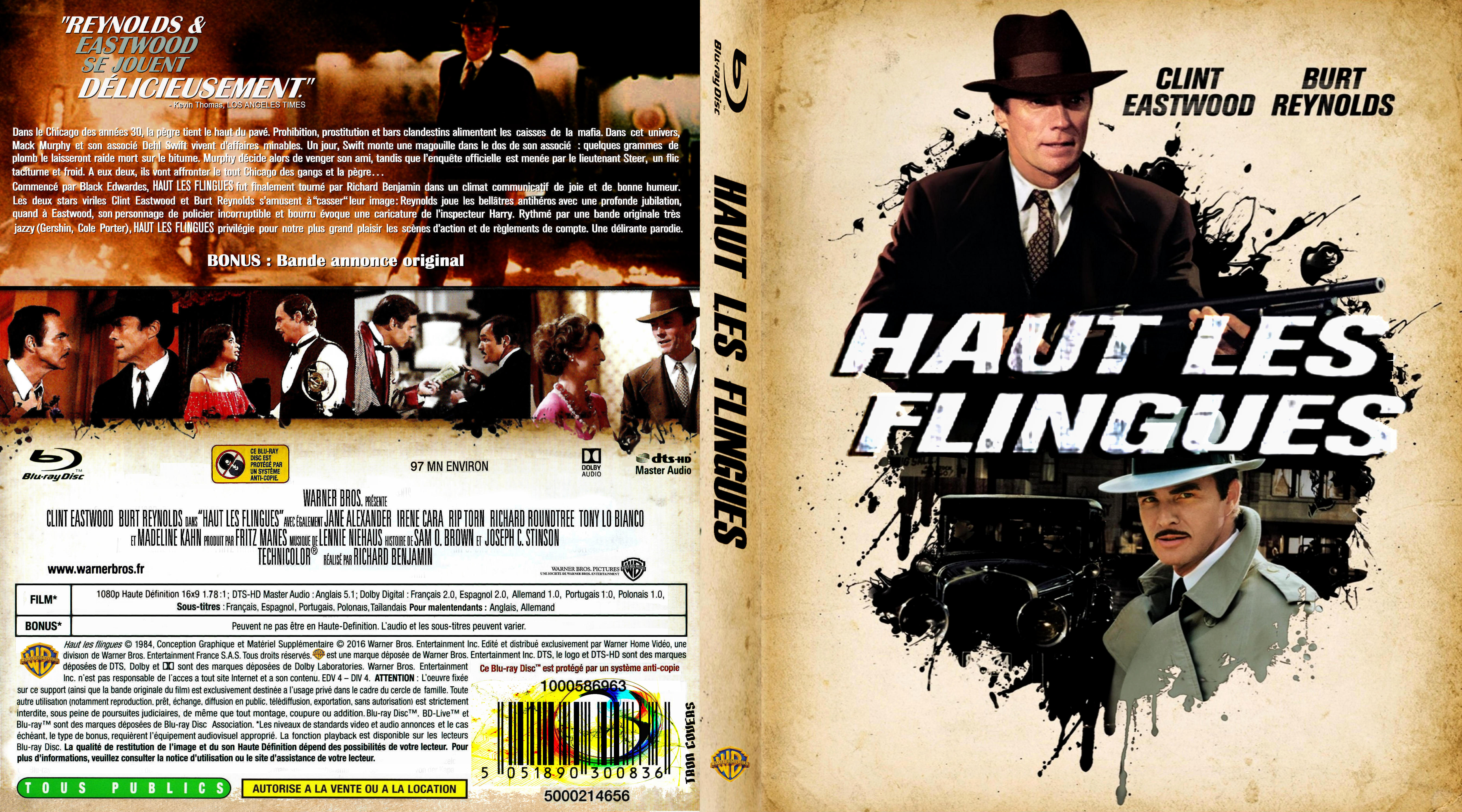 Jaquette DVD Haut les Flingues custom (BLU-RAY)