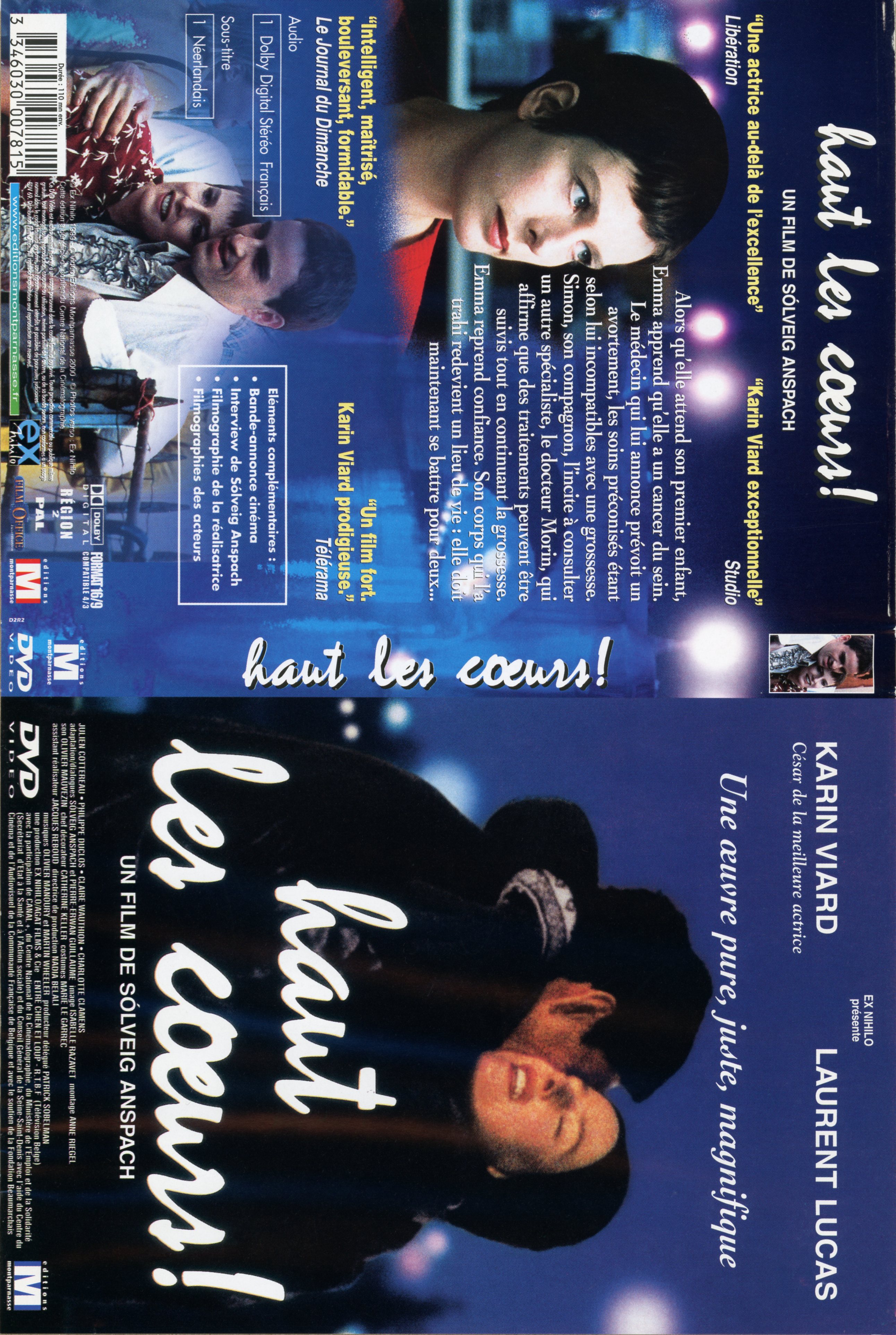 Jaquette DVD Haut les coeurs ! v2