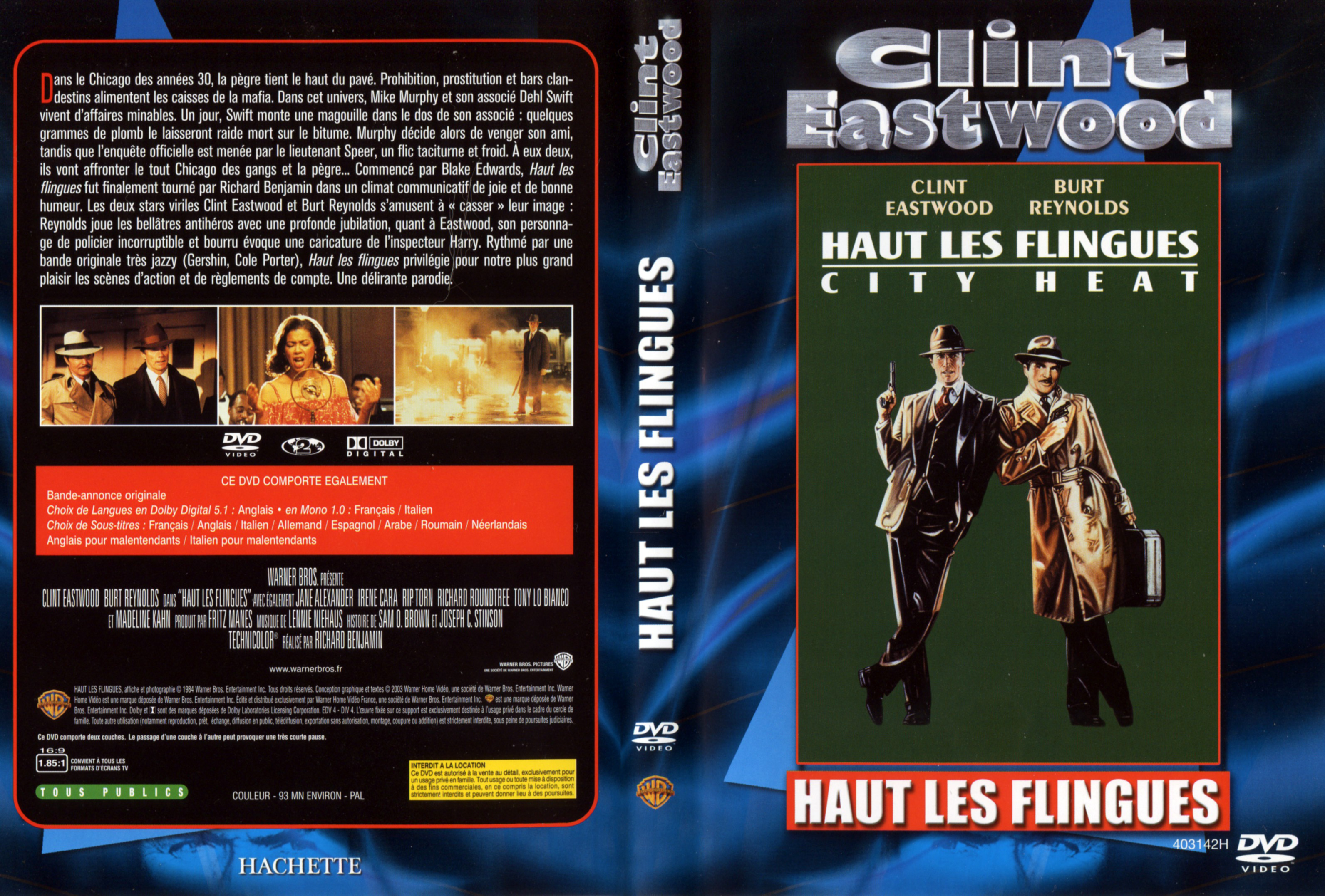 Jaquette DVD Haut les flingues