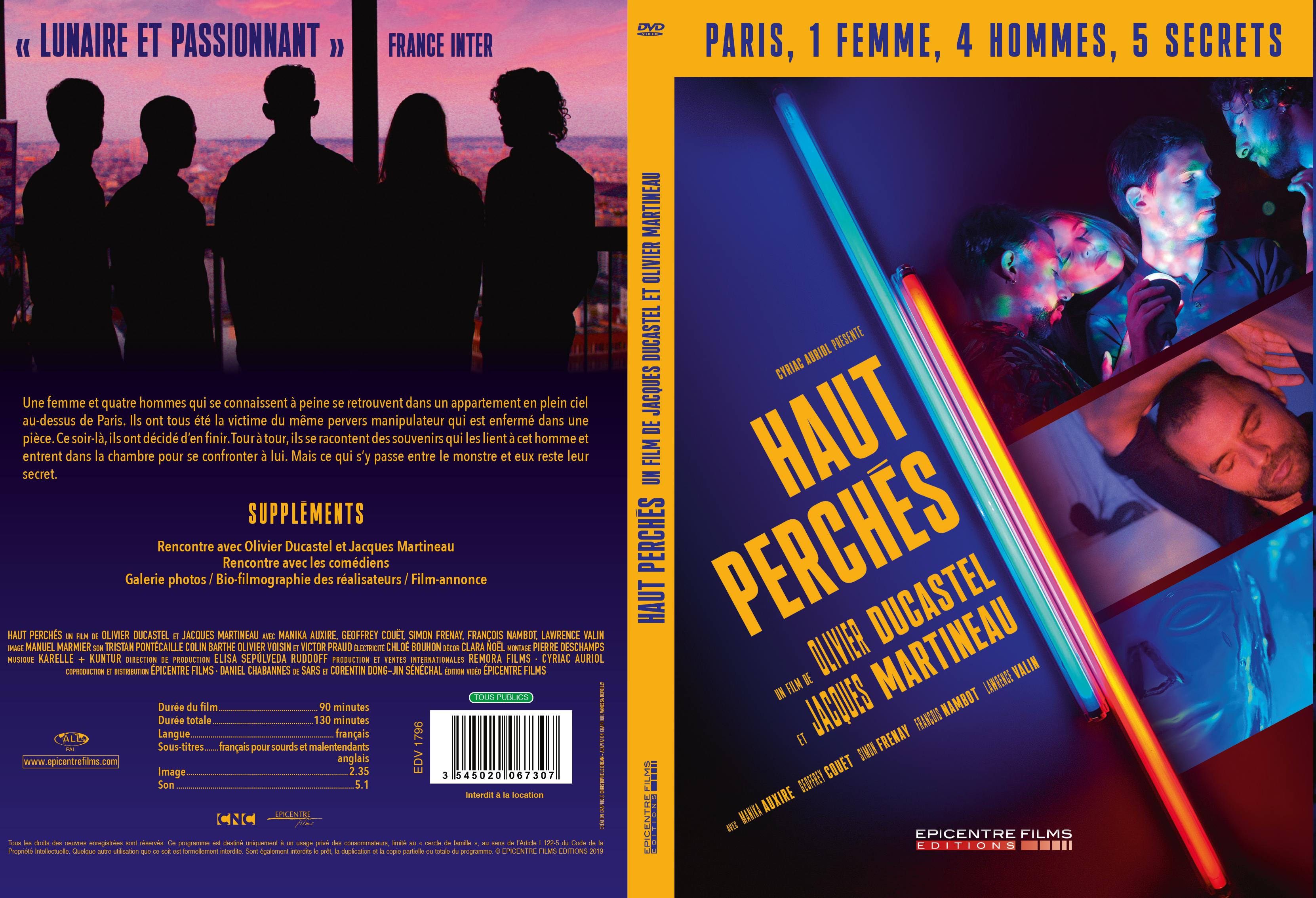 Jaquette DVD Haut perchs