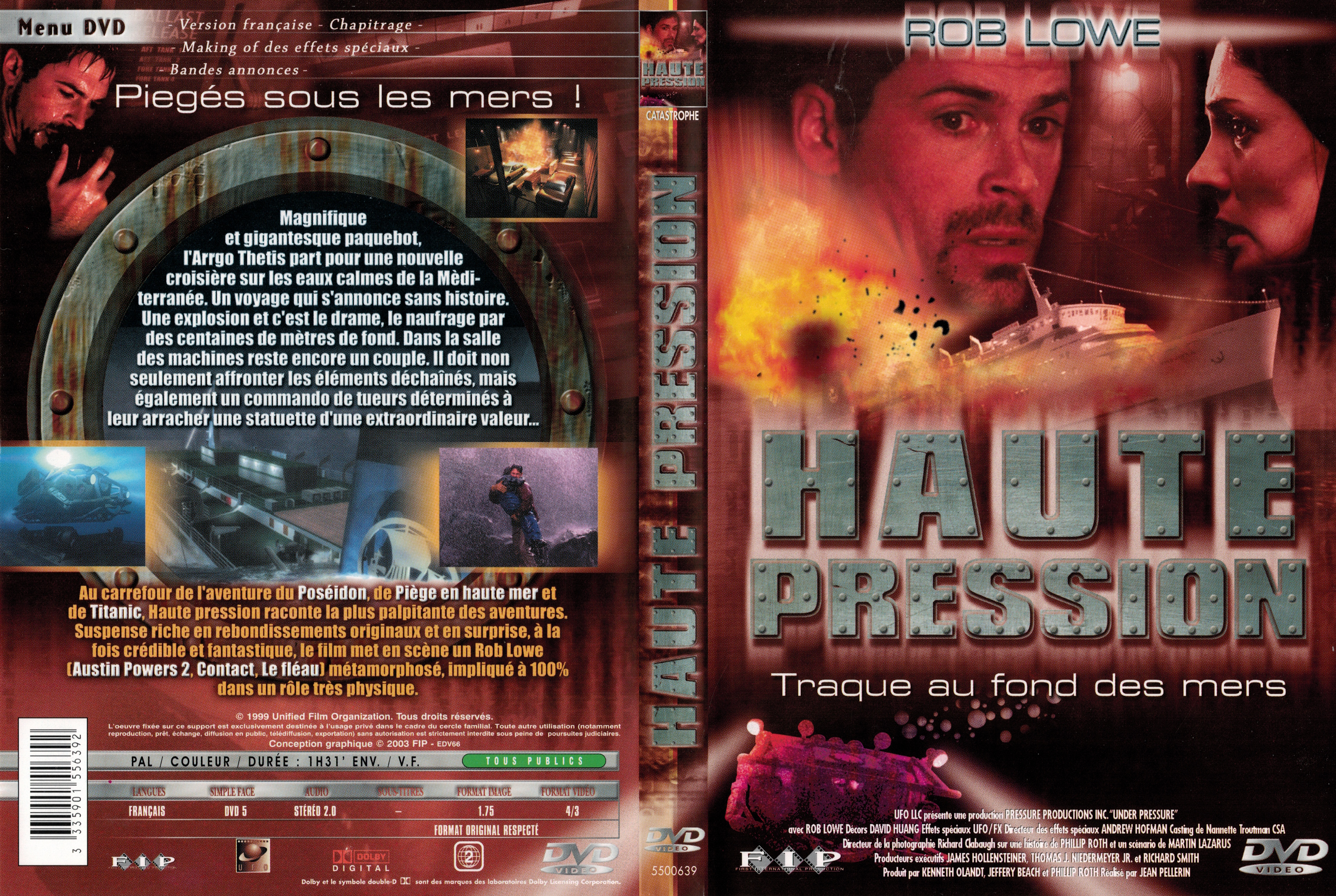 Jaquette DVD Haute Pression v2