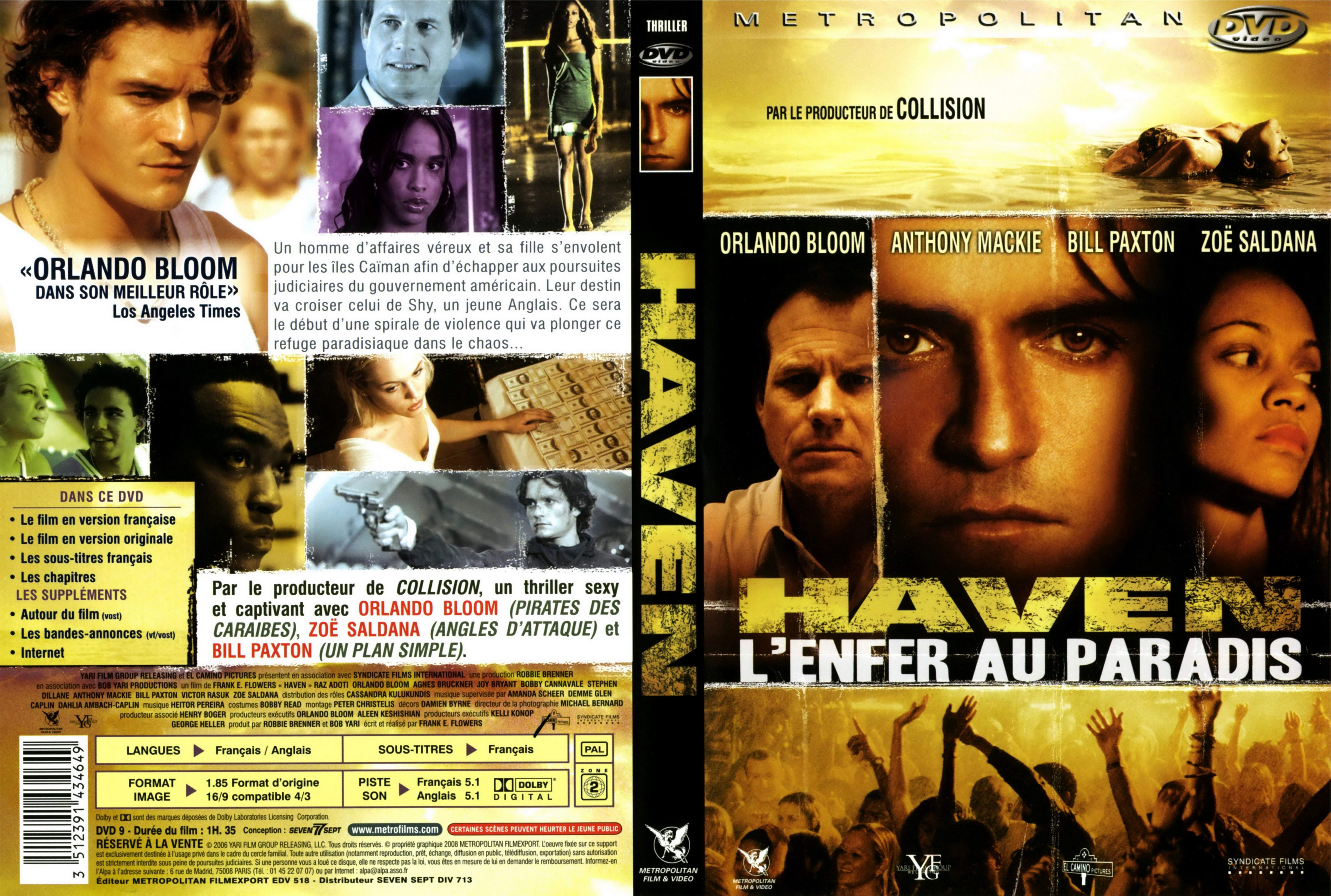 Jaquette DVD Haven