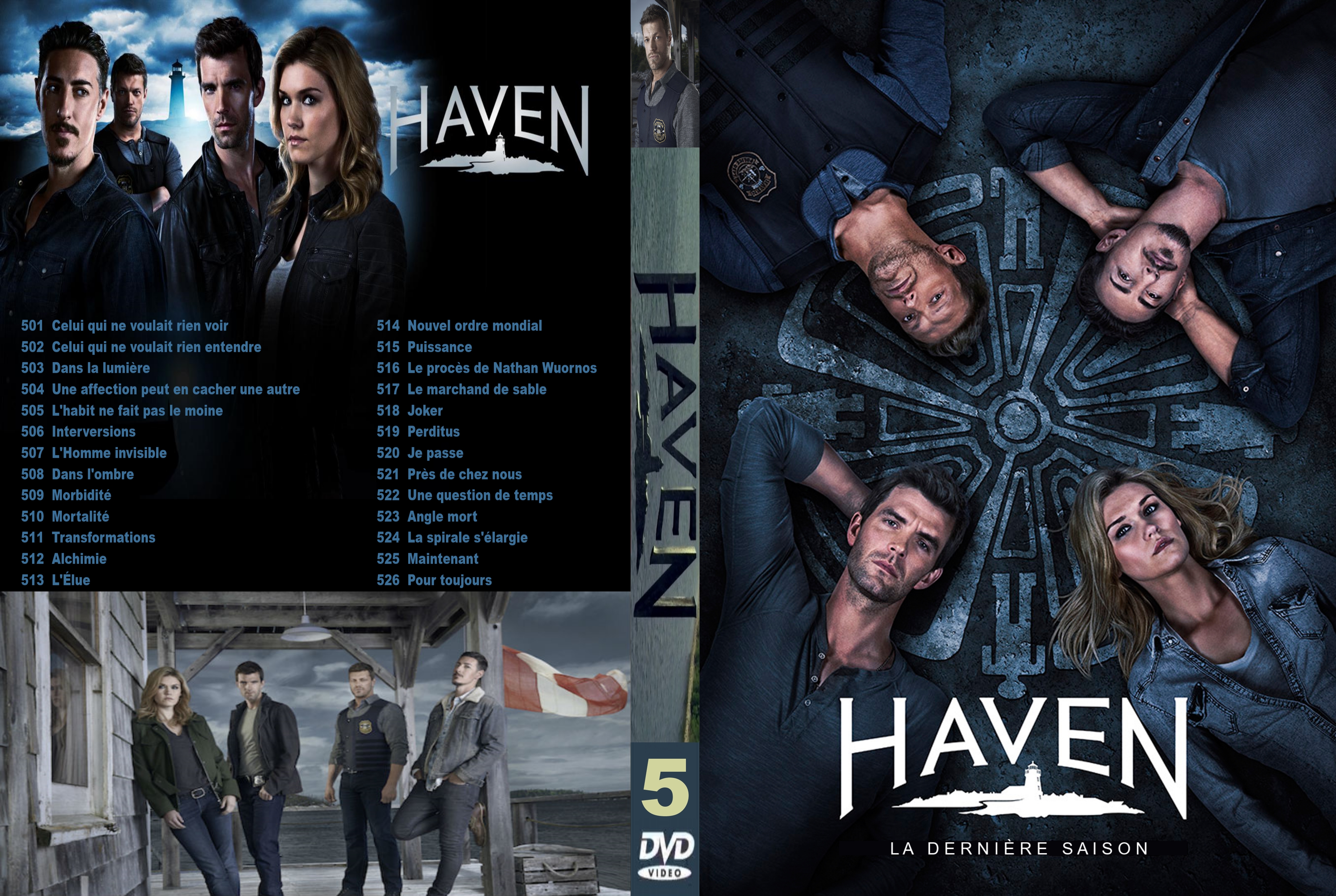 Jaquette DVD Haven Saison 05 custom