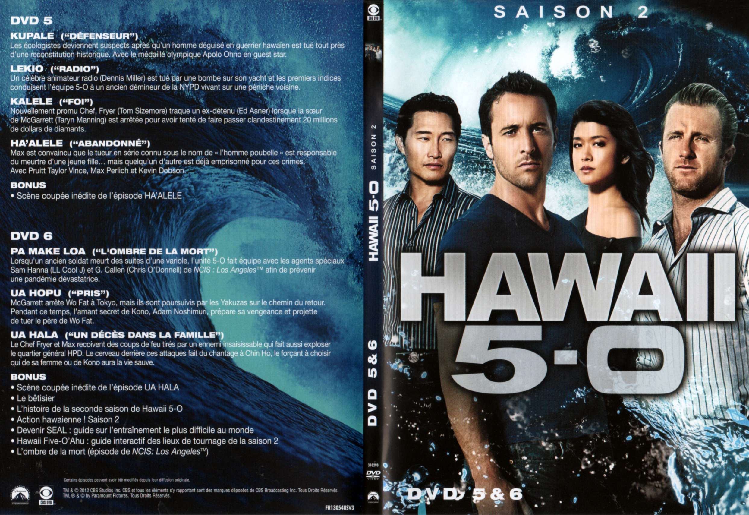 Jaquette DVD Hawaii Five-O Saison 2 DISC 3