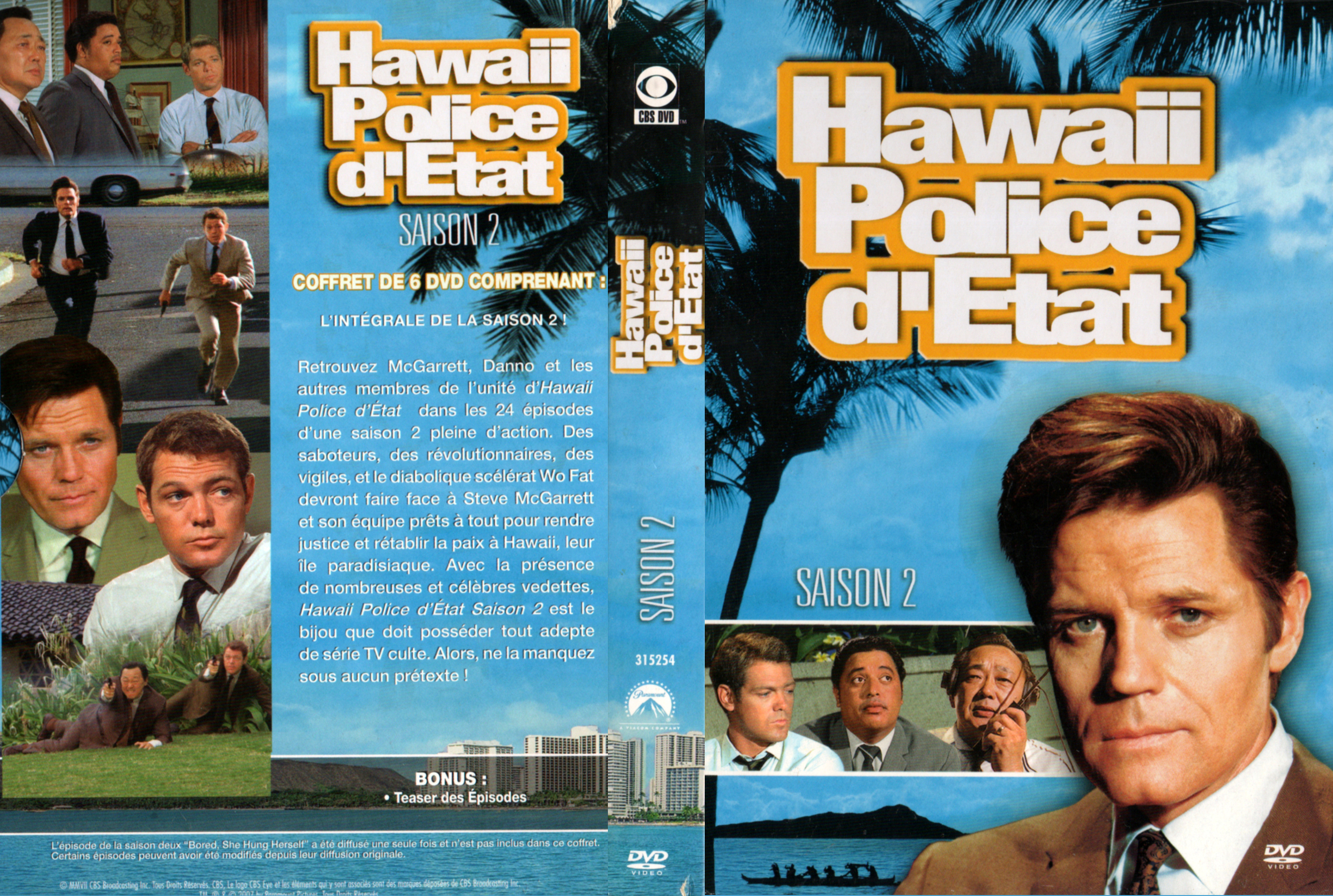 Jaquette DVD Hawaii police d