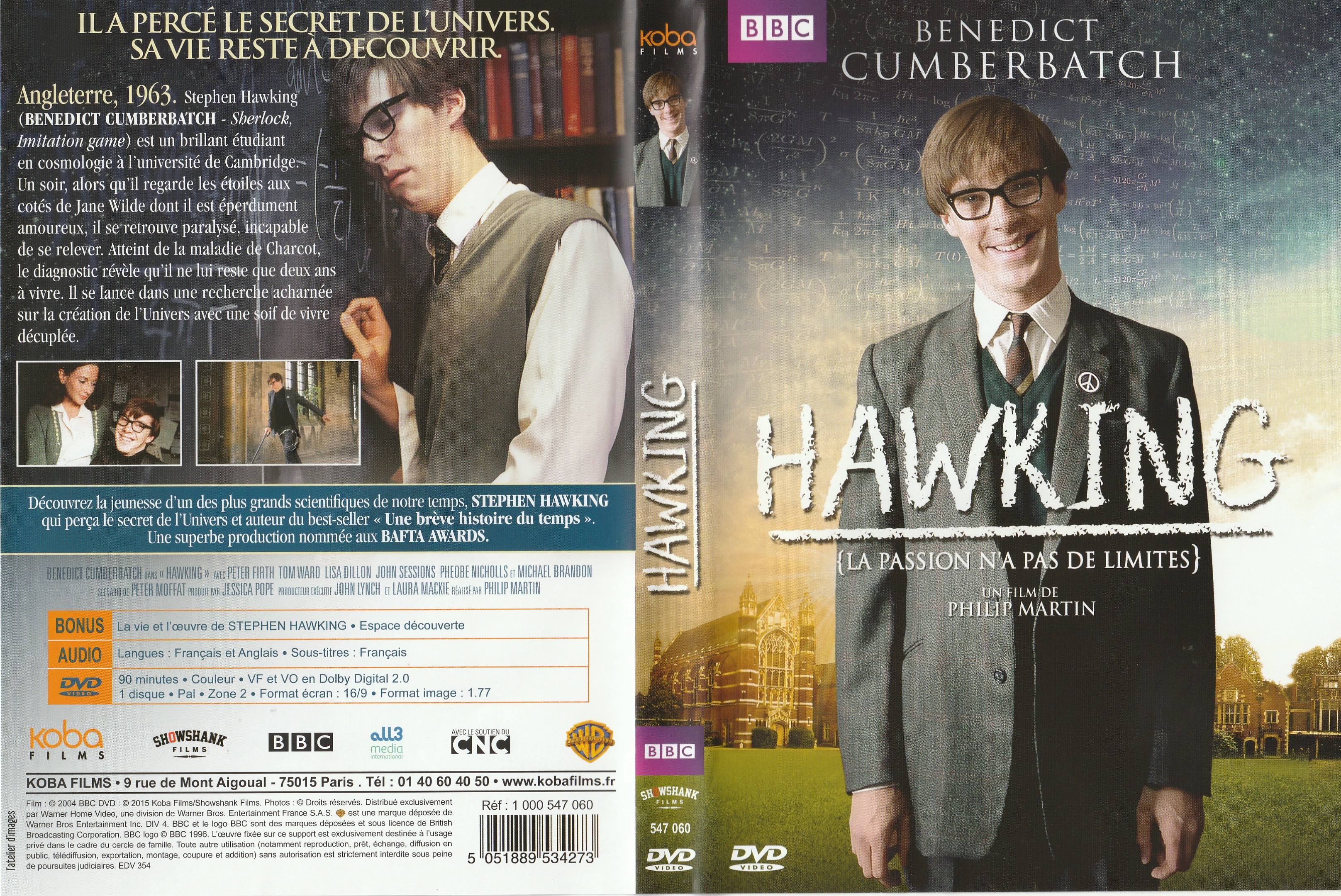 Jaquette DVD Hawking
