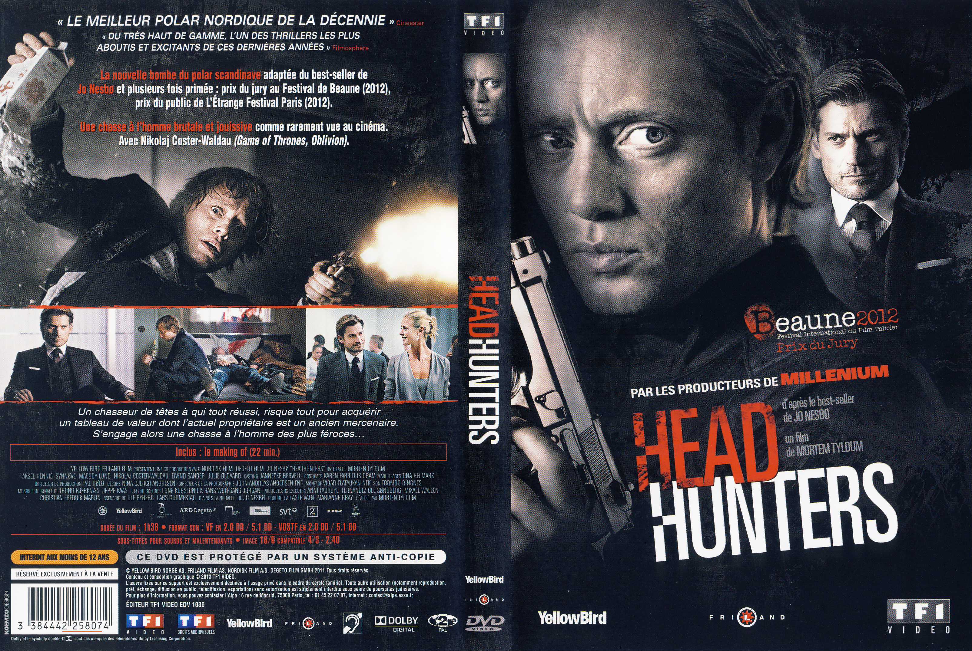 Jaquette DVD Head hunters