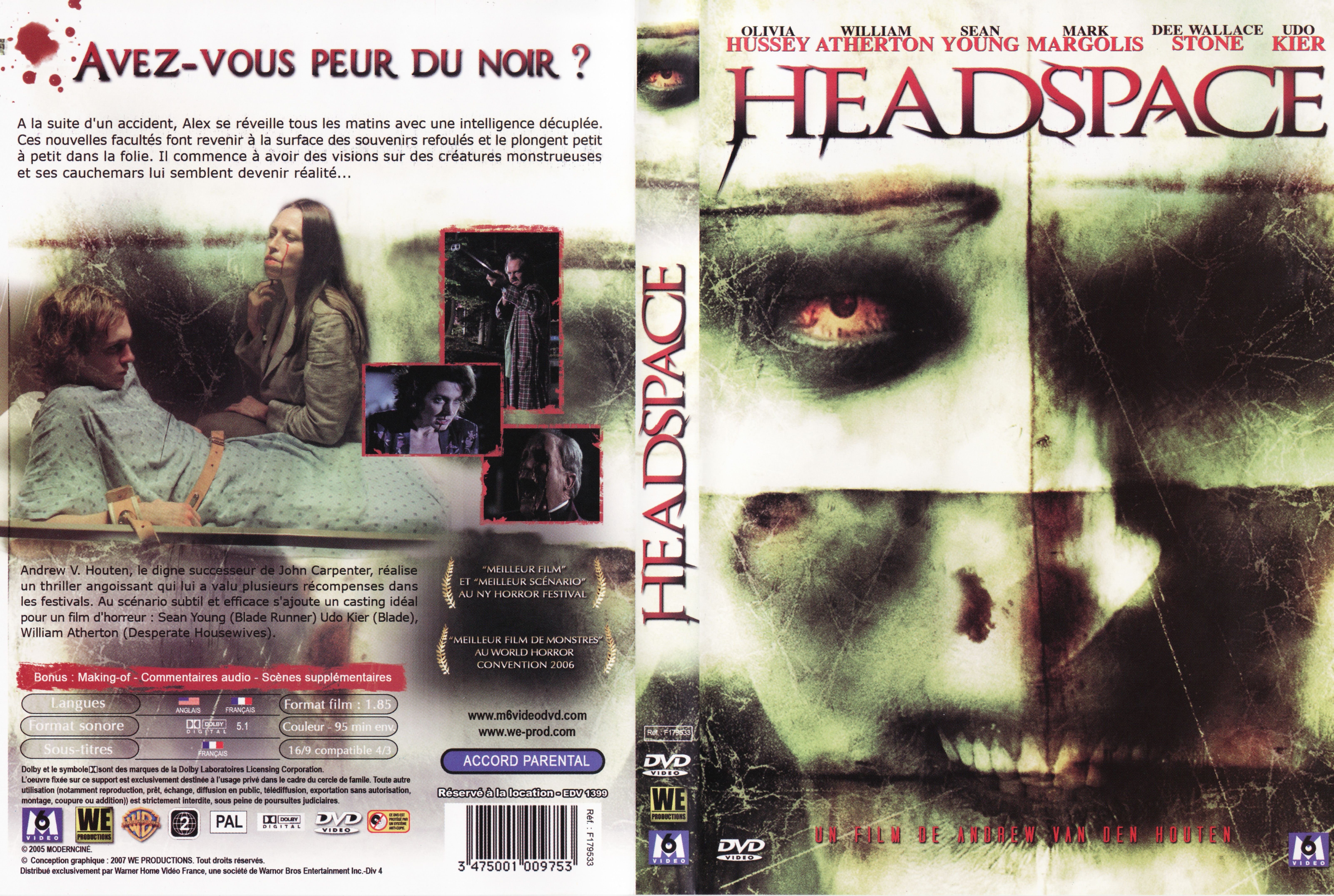 Jaquette DVD Headspace