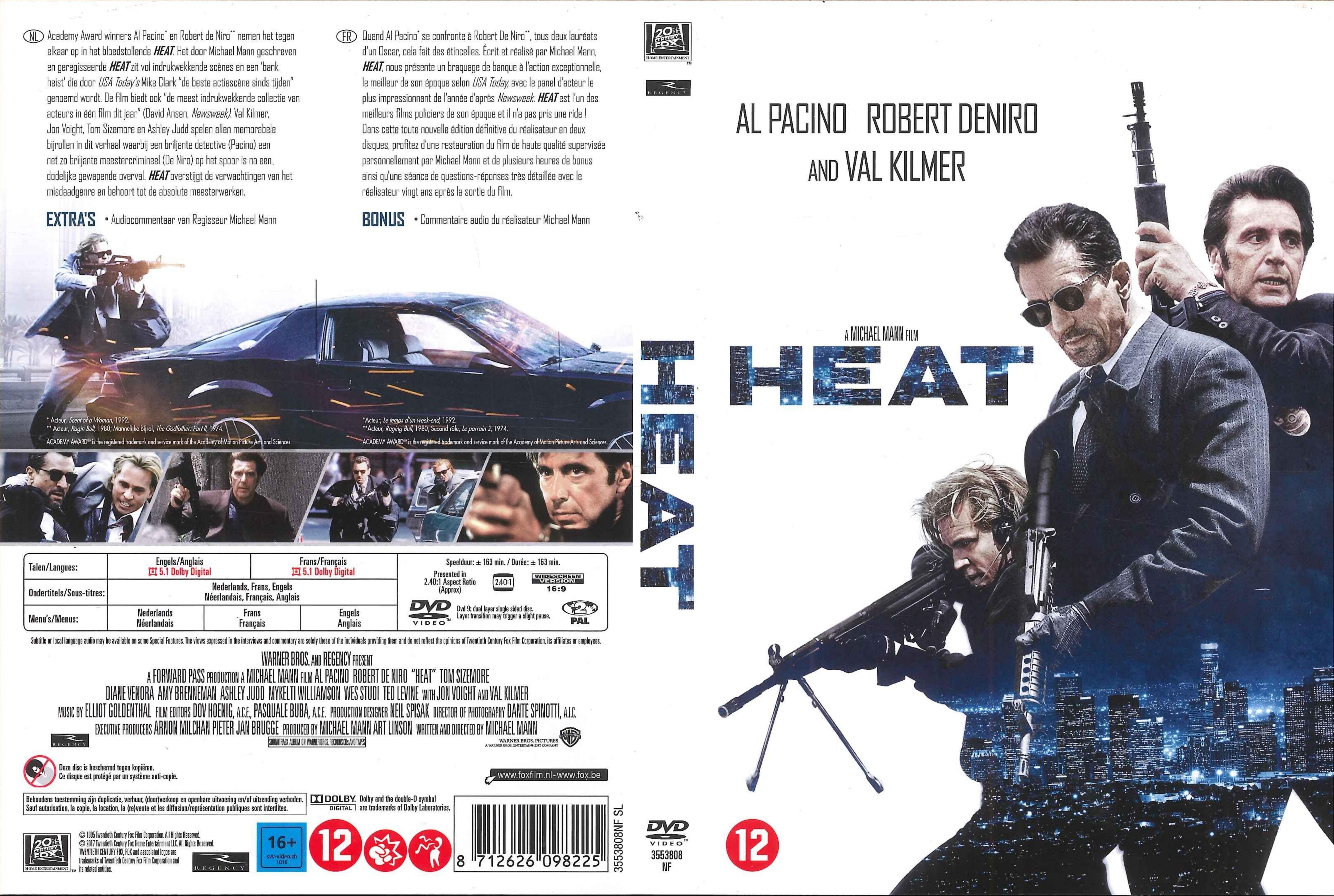 Jaquette DVD Heat v5