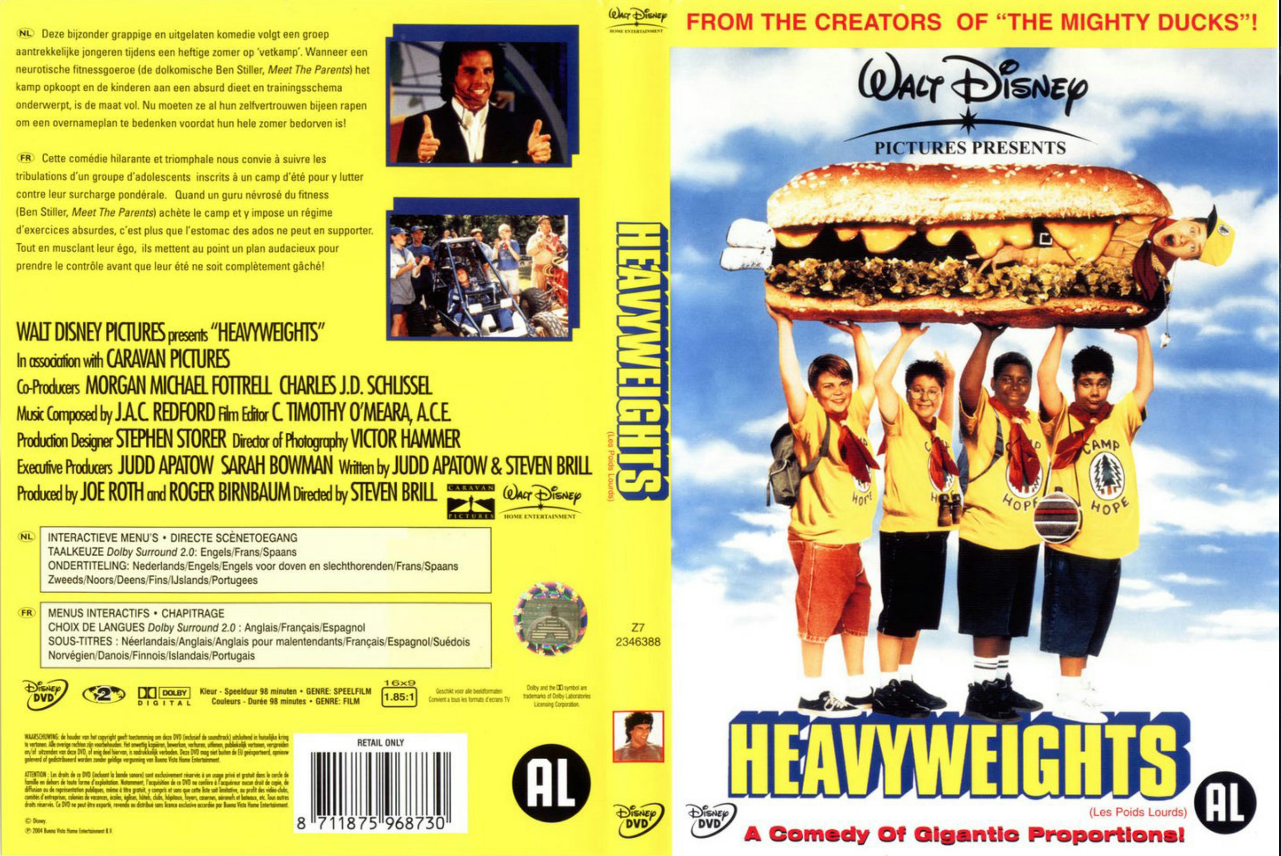 Jaquette DVD Heavyweights