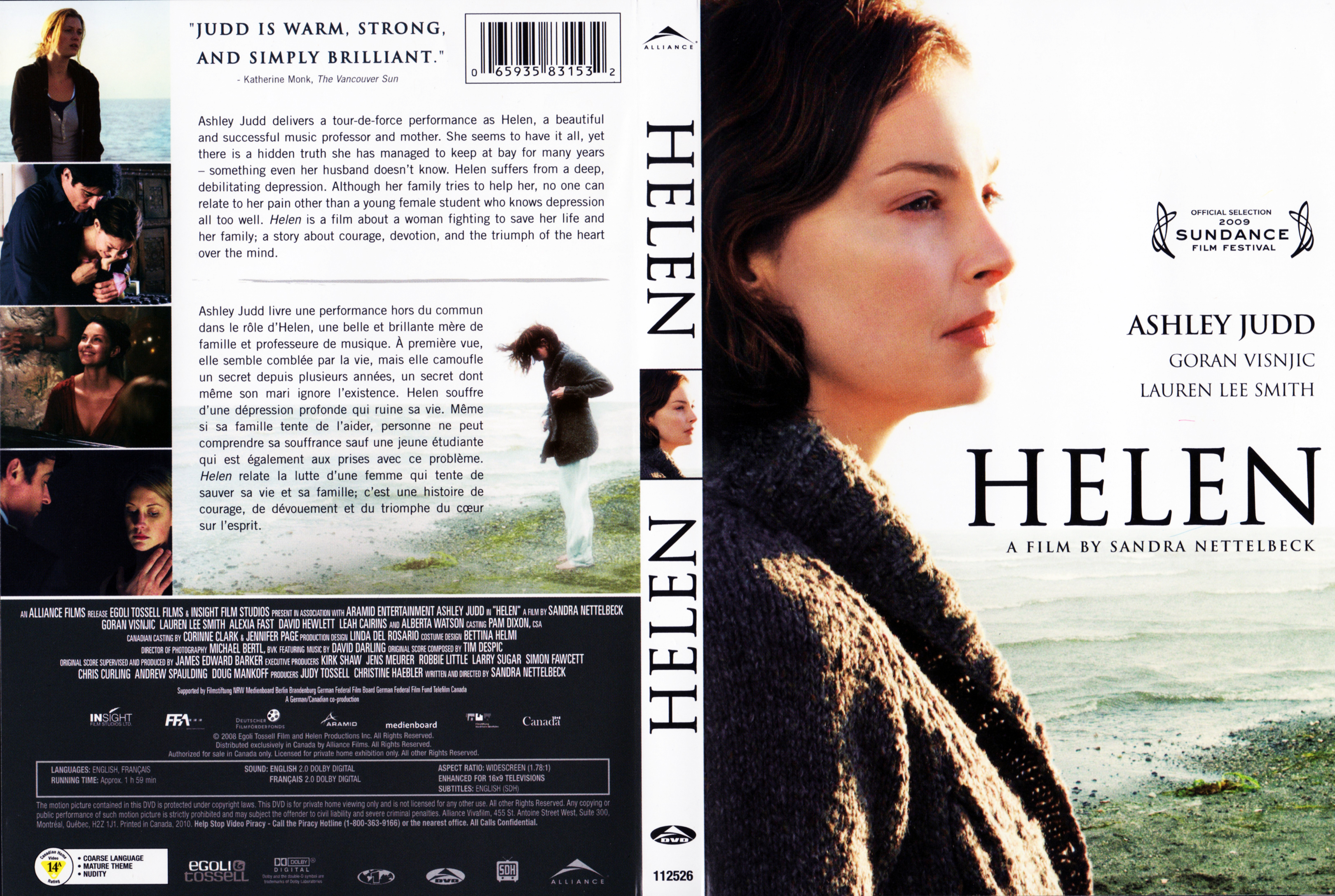 Jaquette DVD Helen (Canadienne)