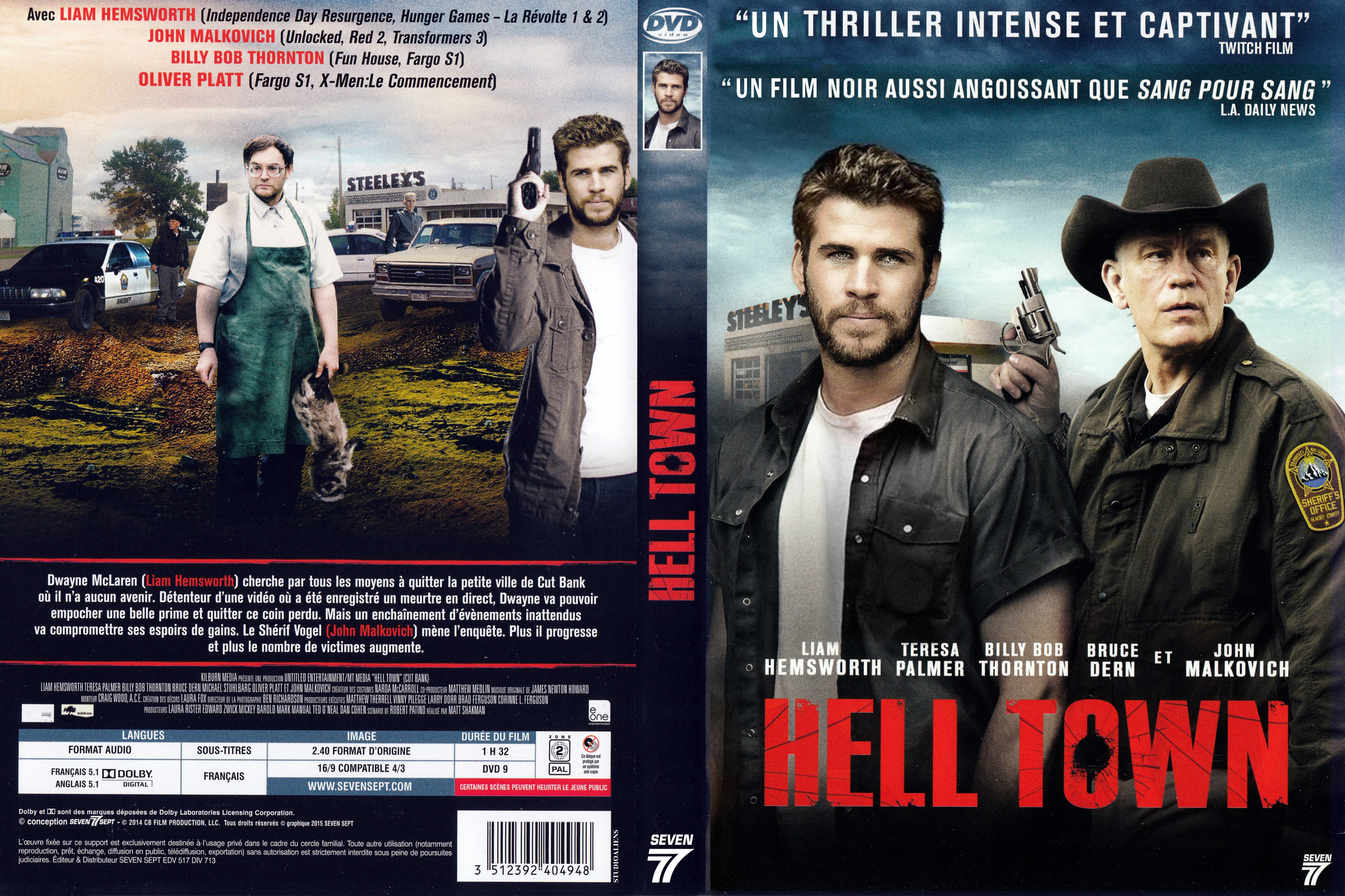 Jaquette DVD Hell Town
