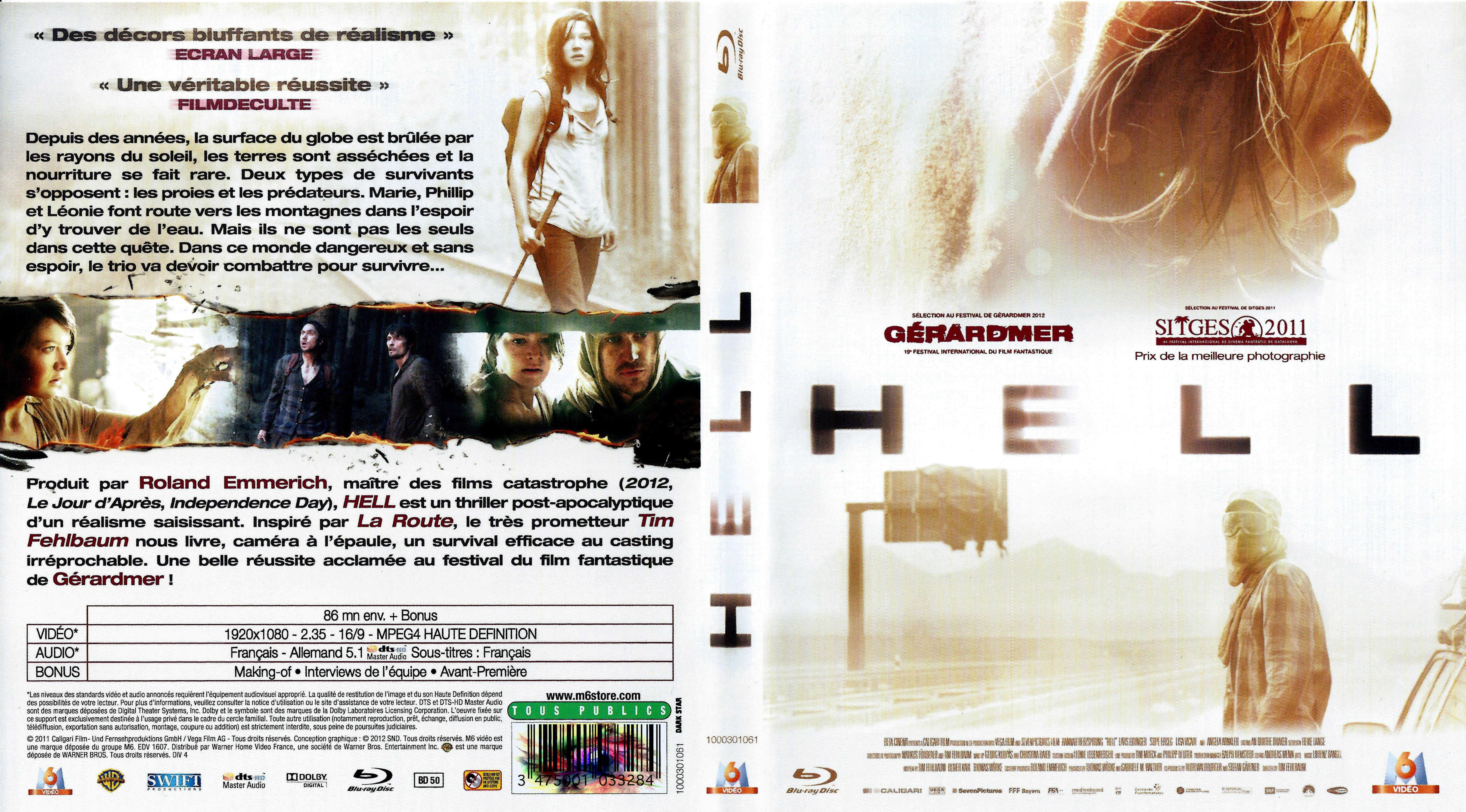 Jaquette DVD Hell (BLU-RAY)