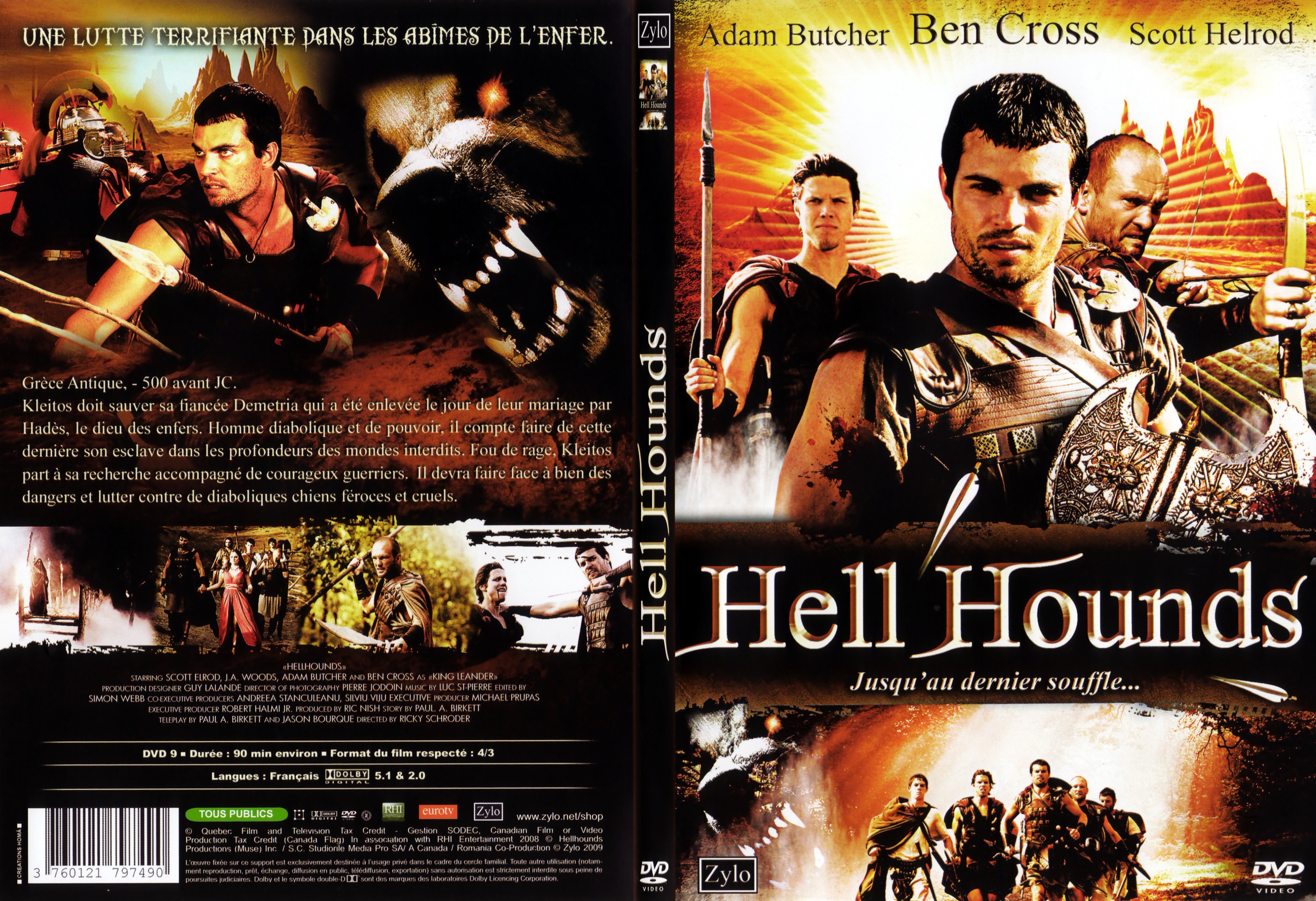 Jaquette DVD Hell hounds - SLIM