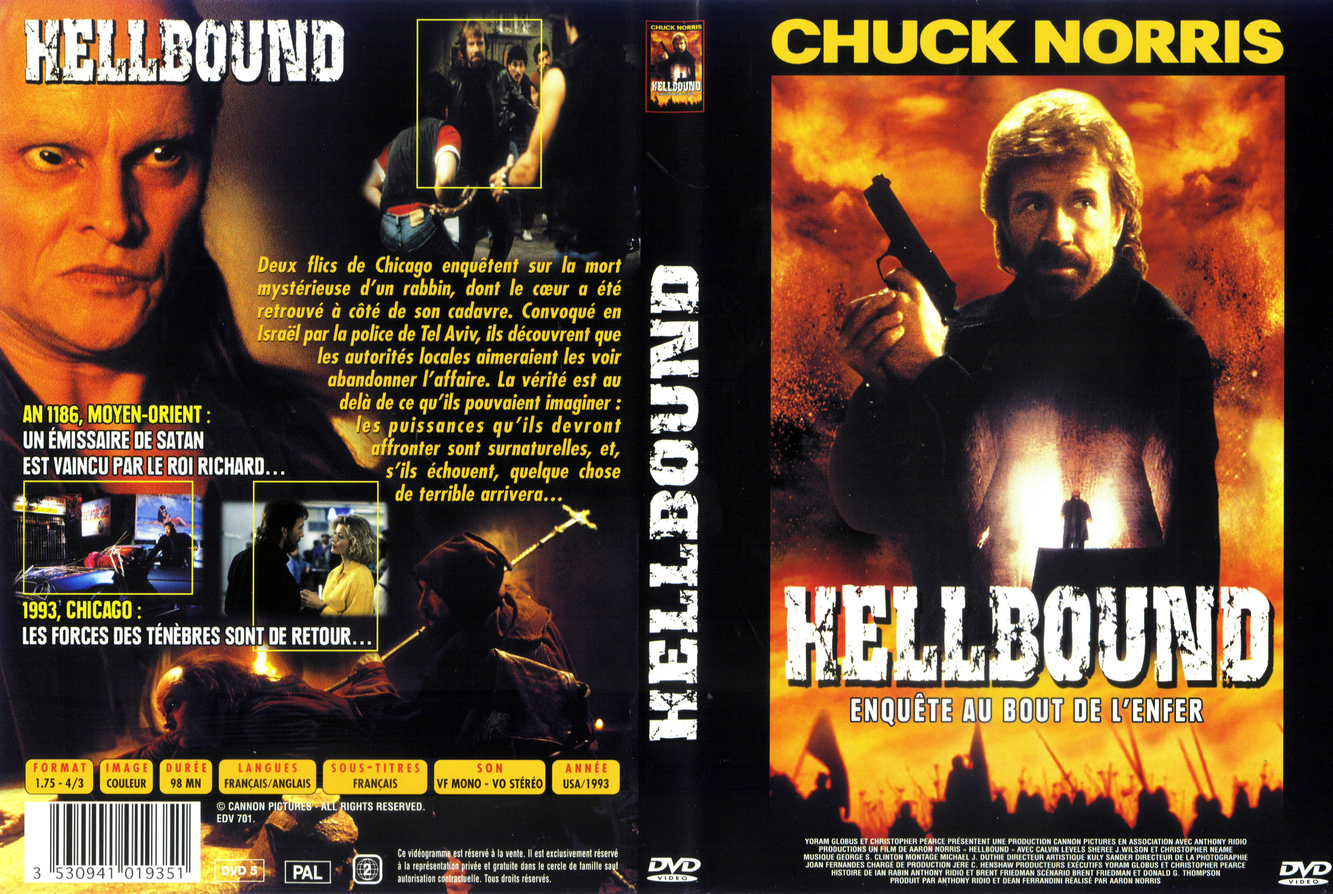 Jaquette DVD Hellbound v2