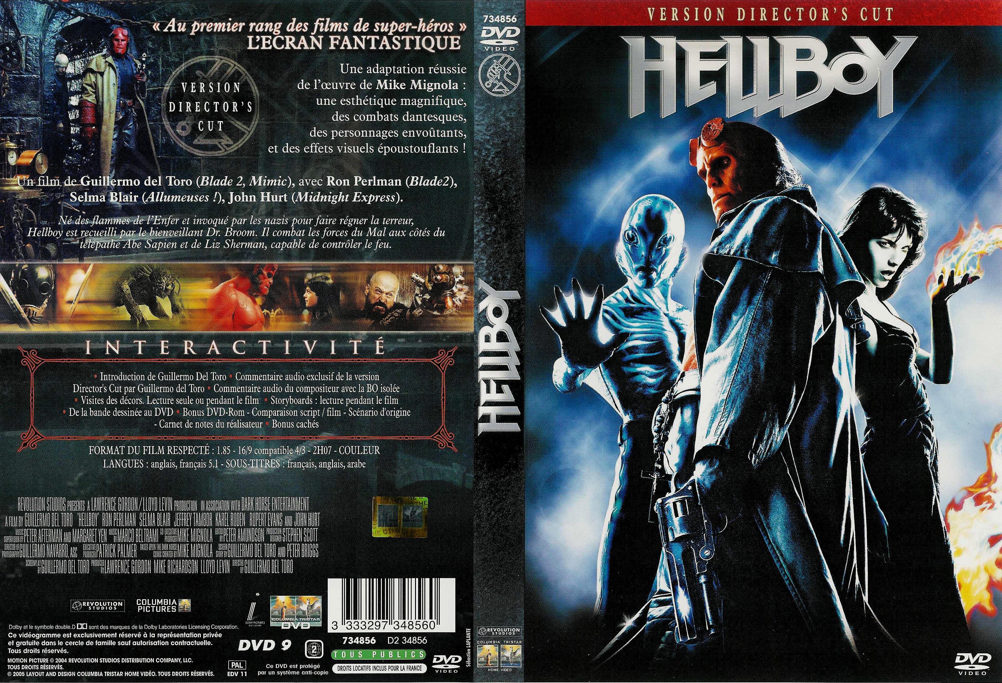 Jaquette DVD Hellboy