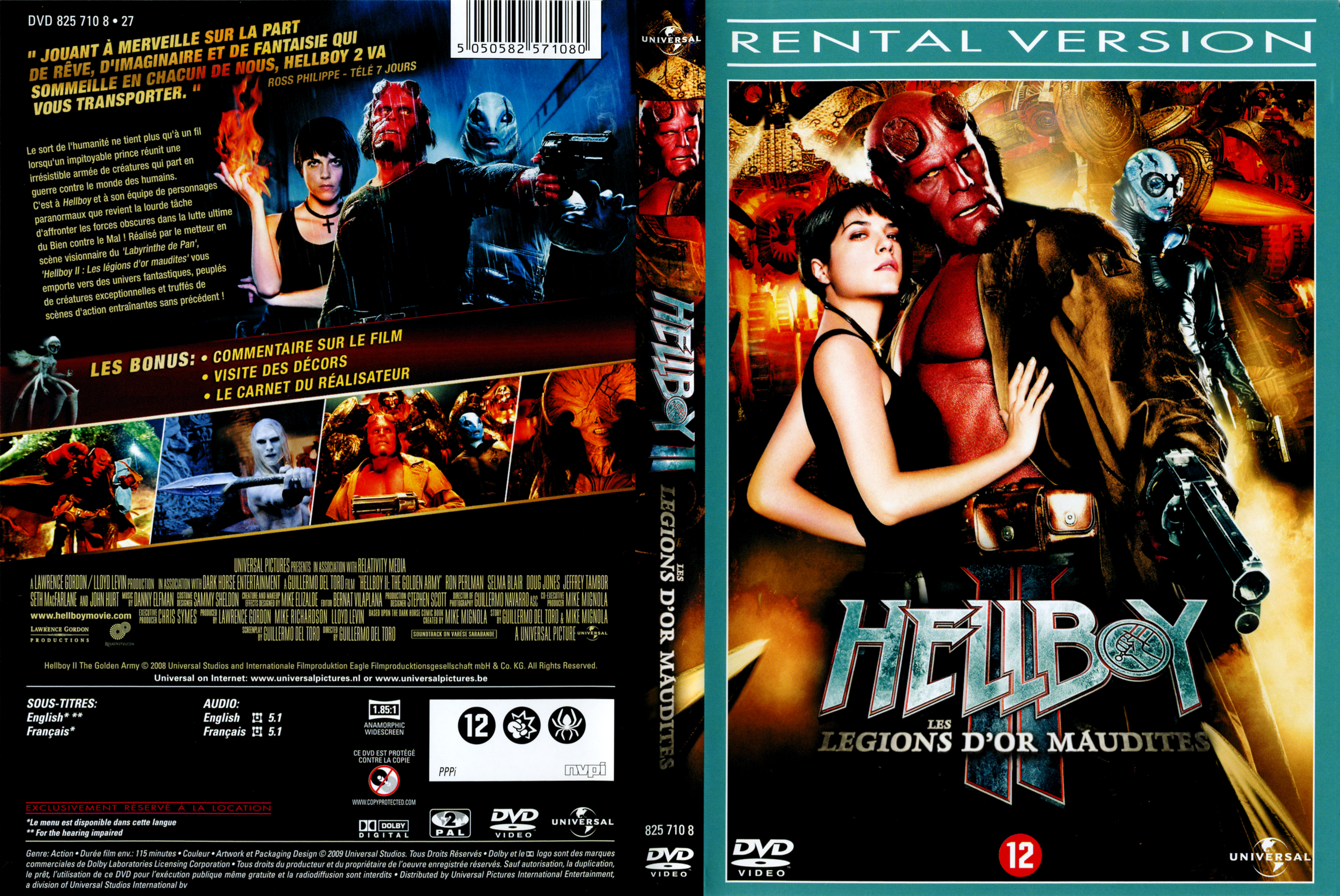 Jaquette DVD Hellboy 2