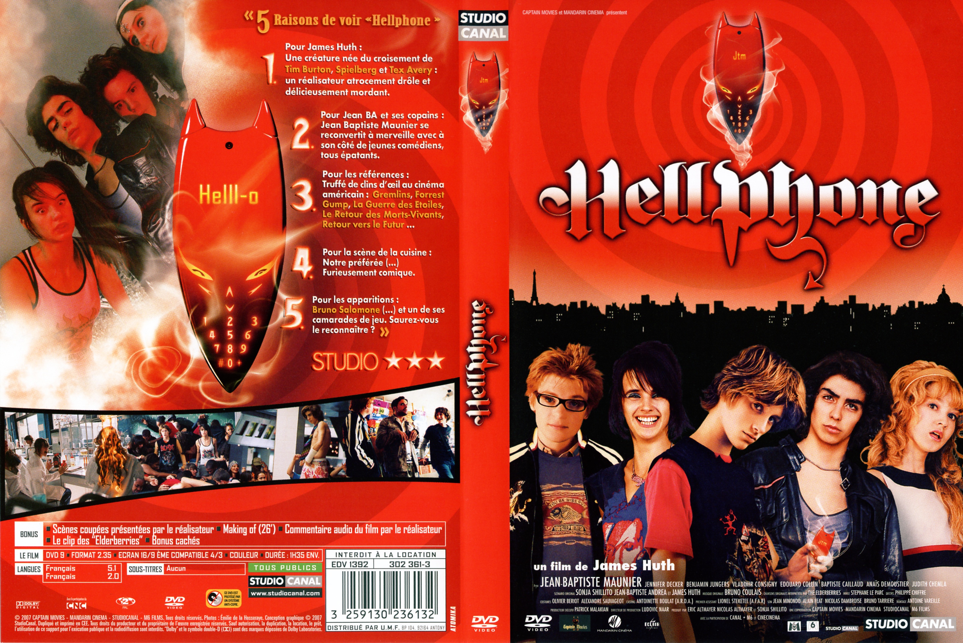 Jaquette DVD Hellphone v2
