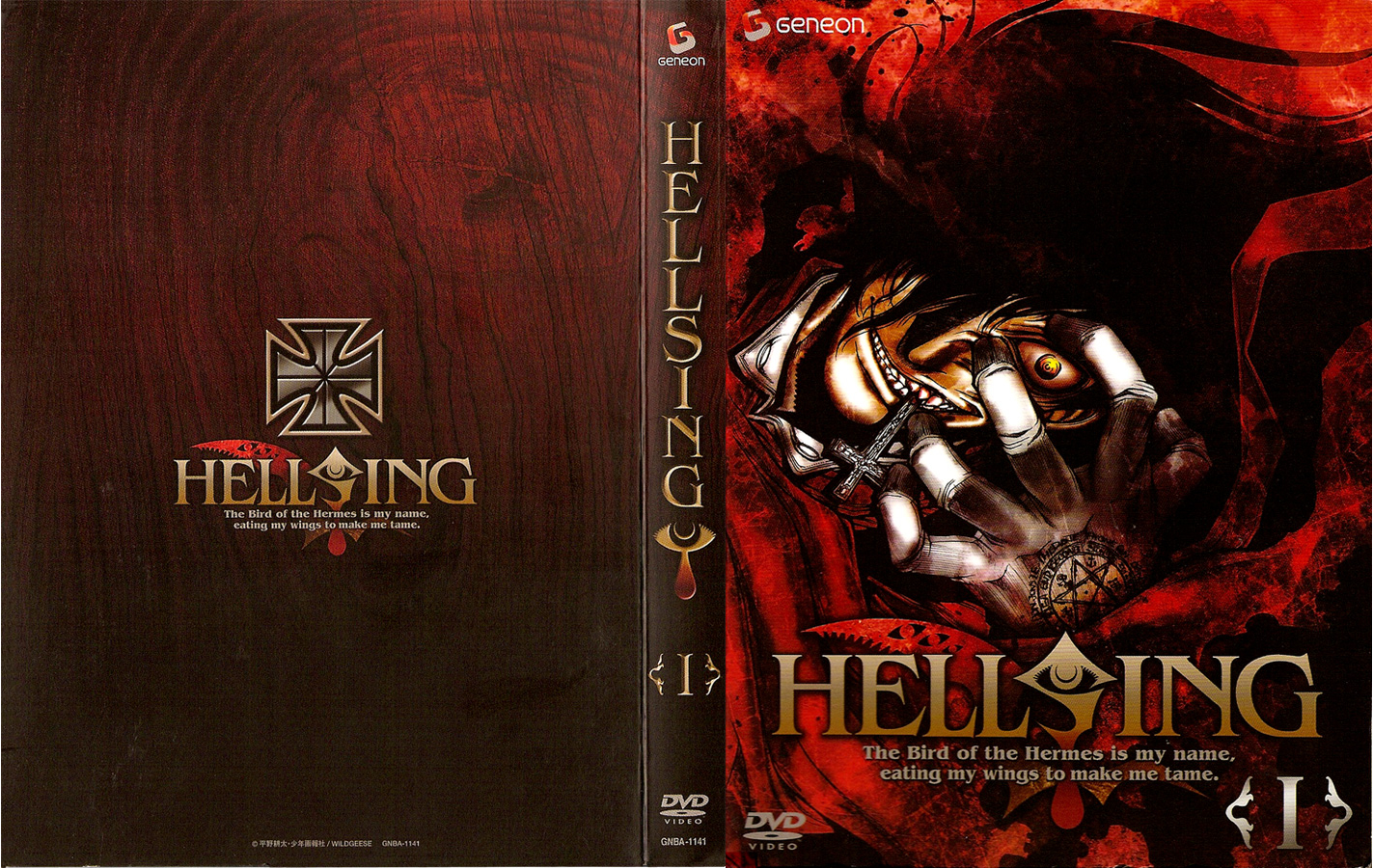 Jaquette DVD Hellsing vol 1 v2