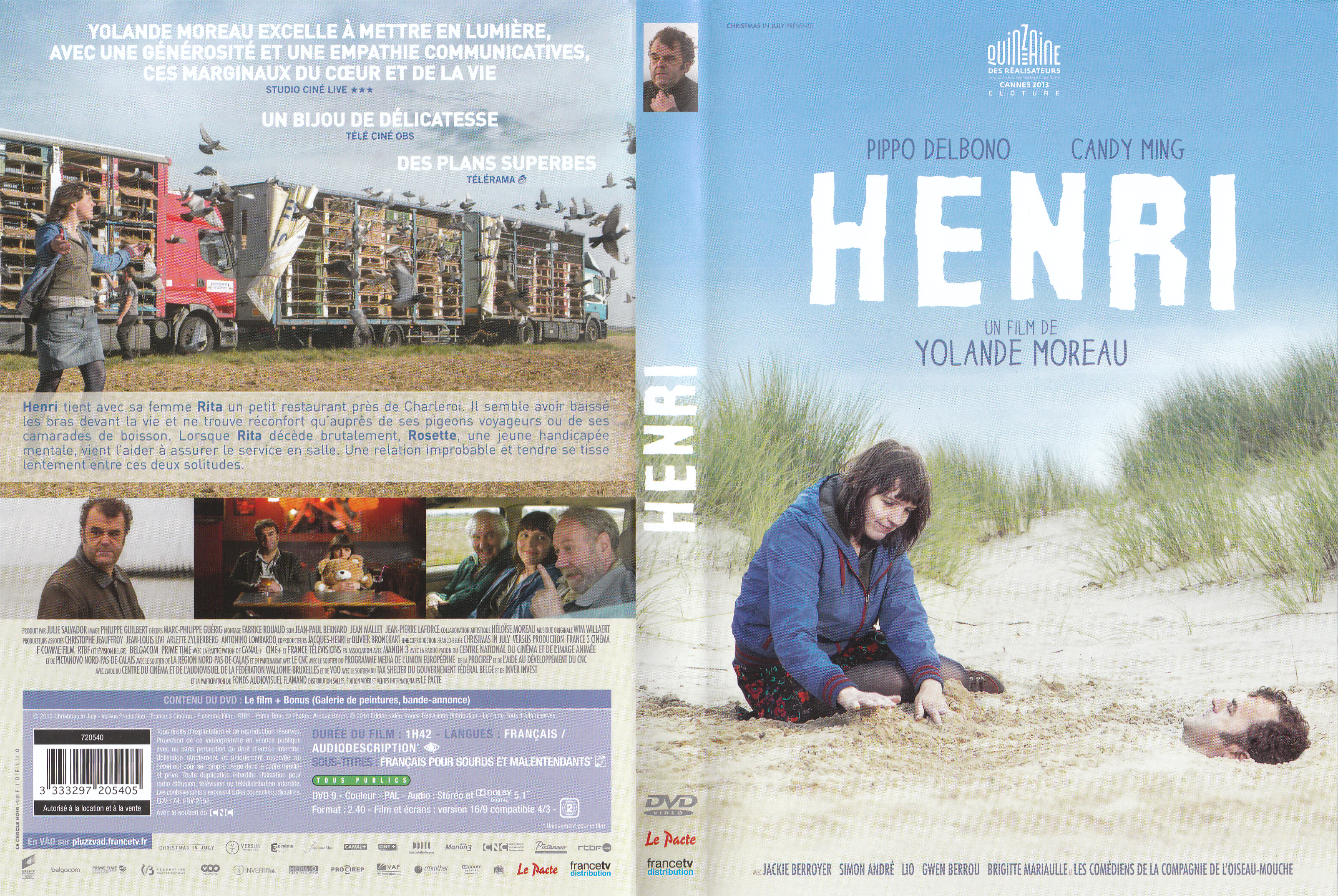 Jaquette DVD Henri