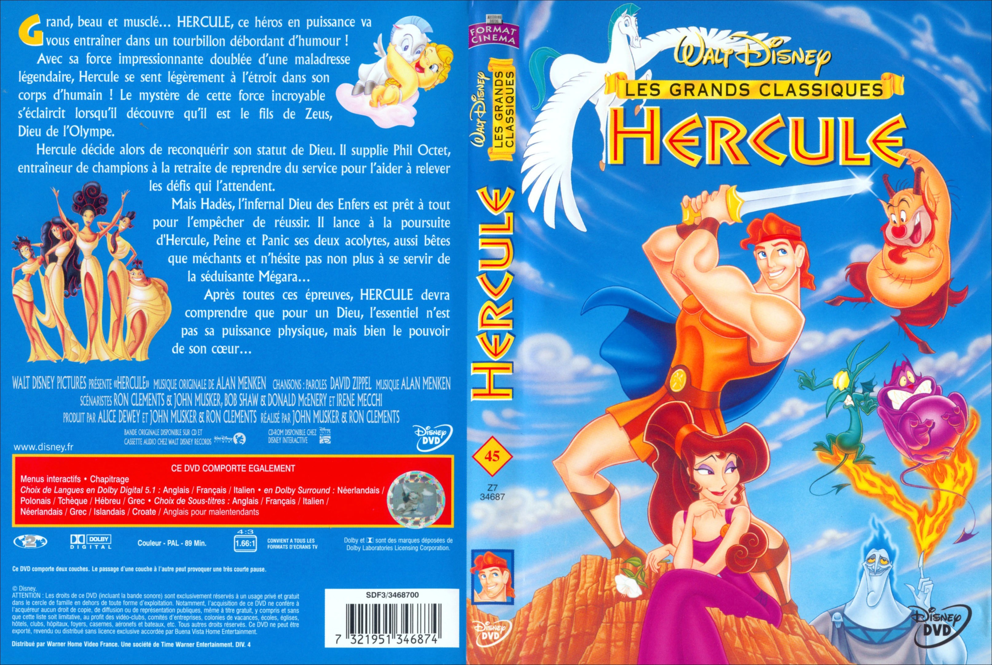 Jaquette DVD Hercule