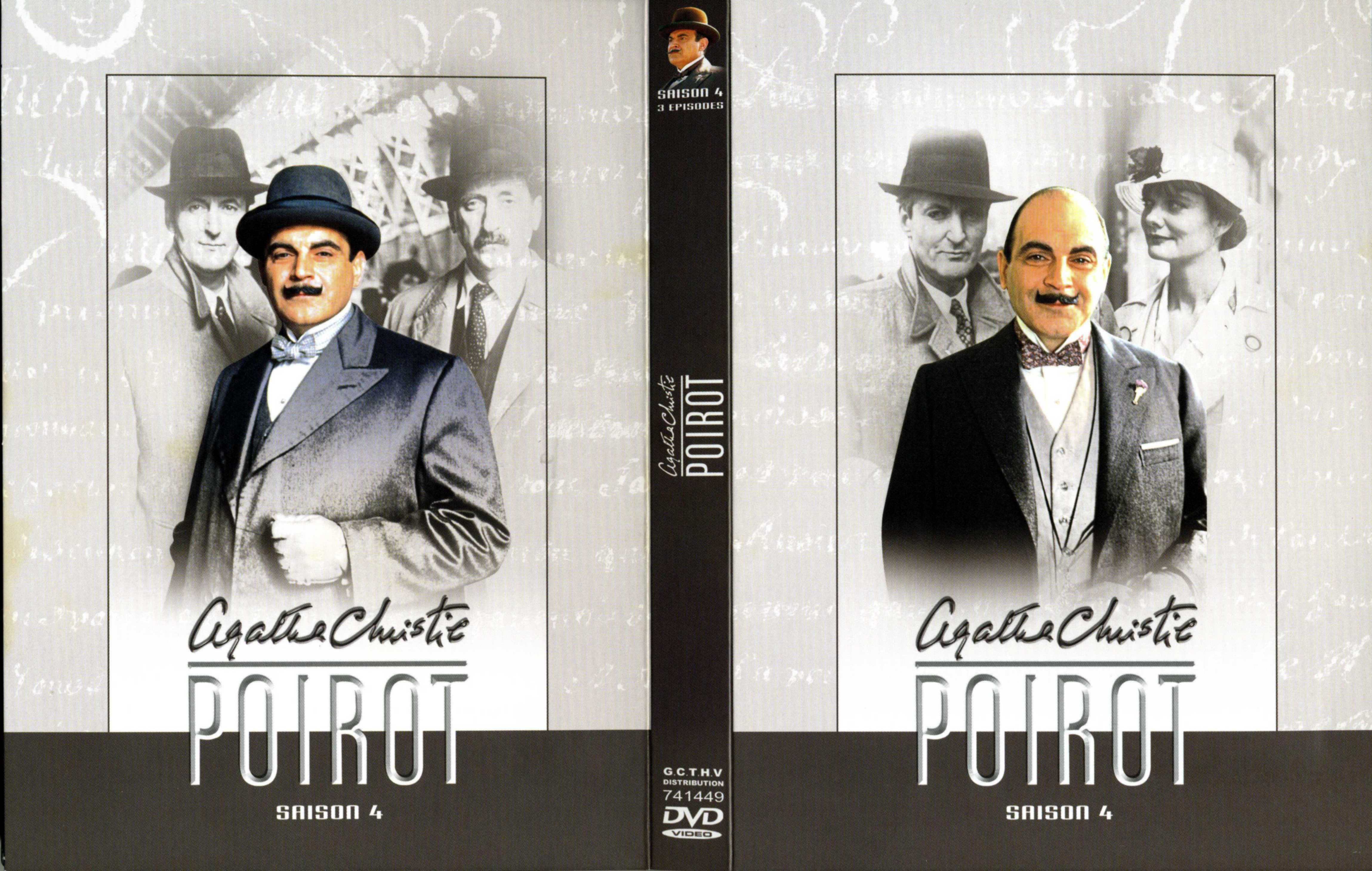 Jaquette DVD Hercule Poirot Saison 04 COFFRET