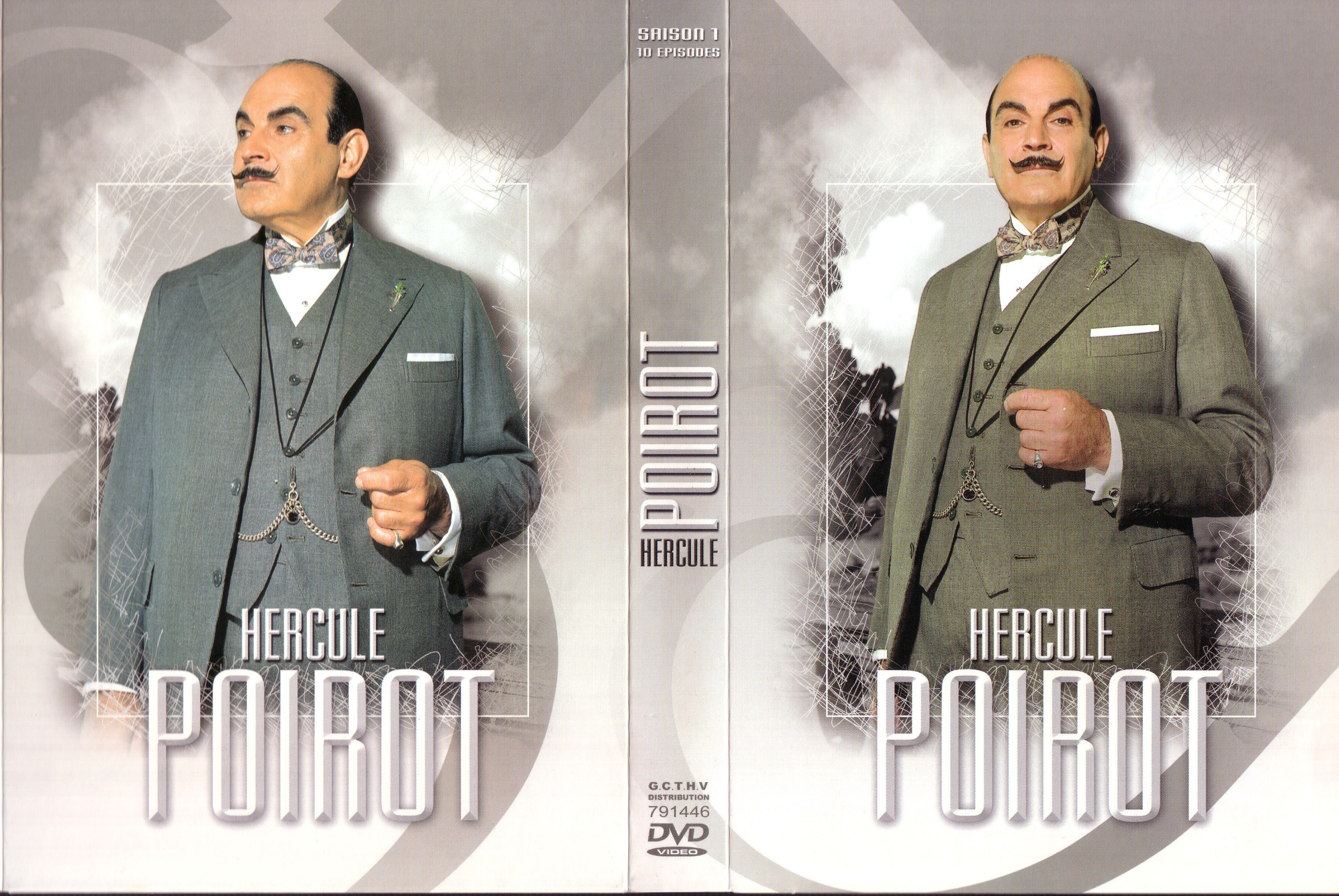 Jaquette DVD Hercule Poirot Saison 1 COFFRET