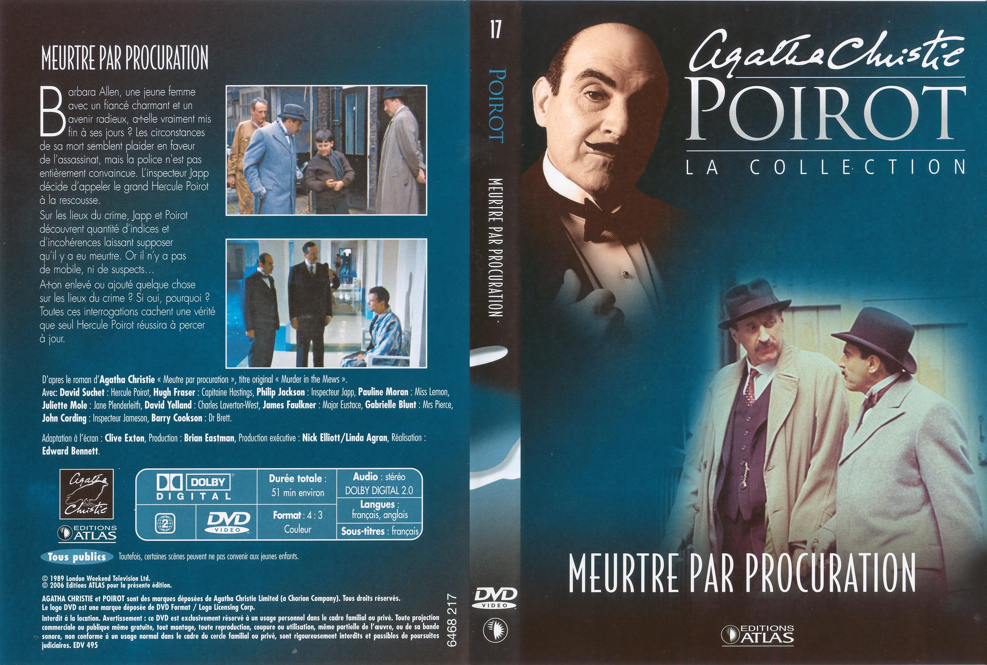 Jaquette DVD Hercule Poirot vol 17